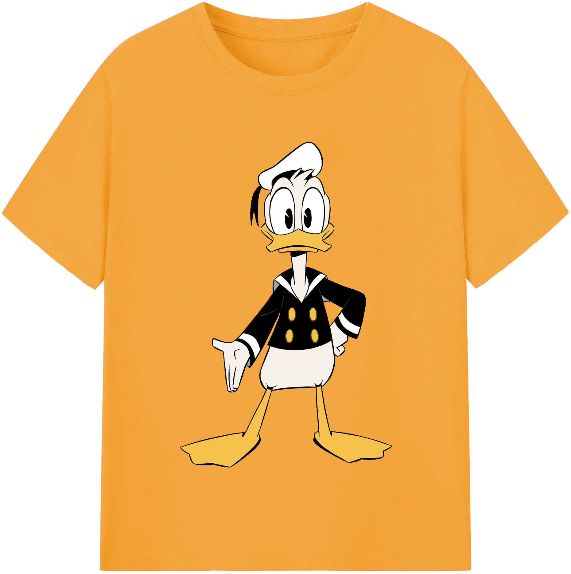 （画像用） ミッキーマウス Mickey Mouse レディースカジュアルプリントTシャツ（綿100％）