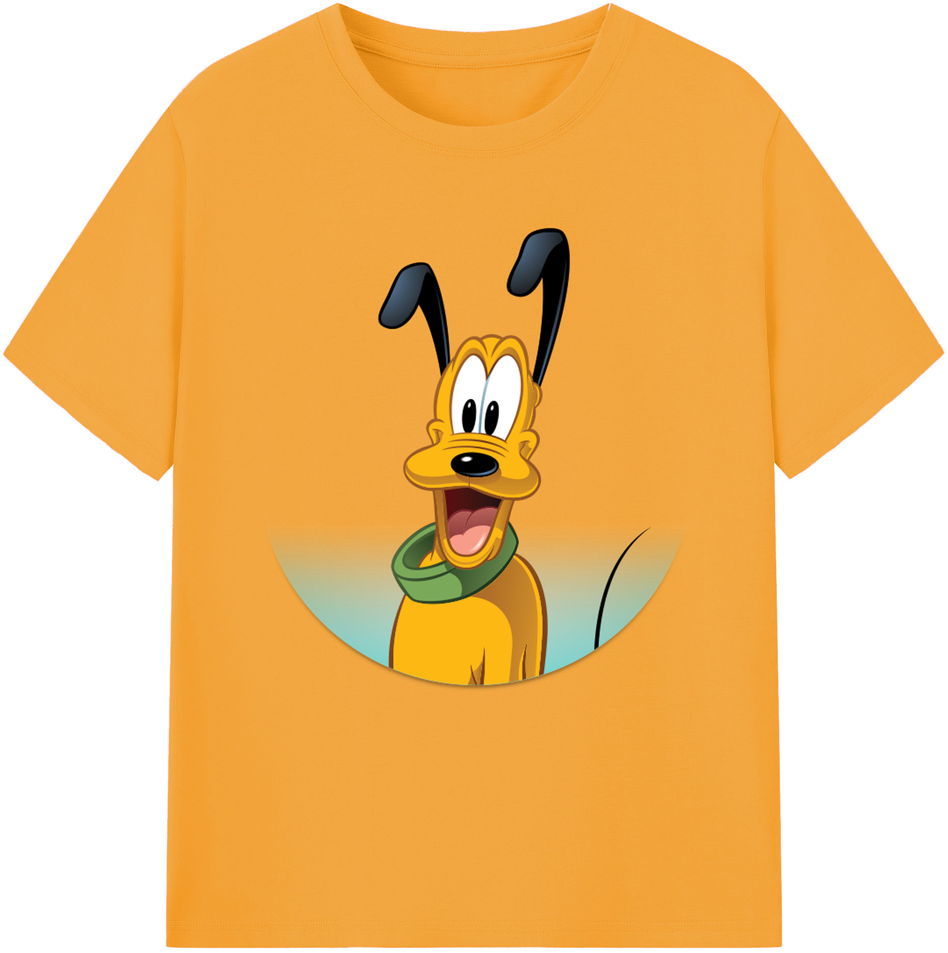 （画像用） ミッキーマウス Mickey Mouse レディースカジュアルプリントTシャツ（綿100％）