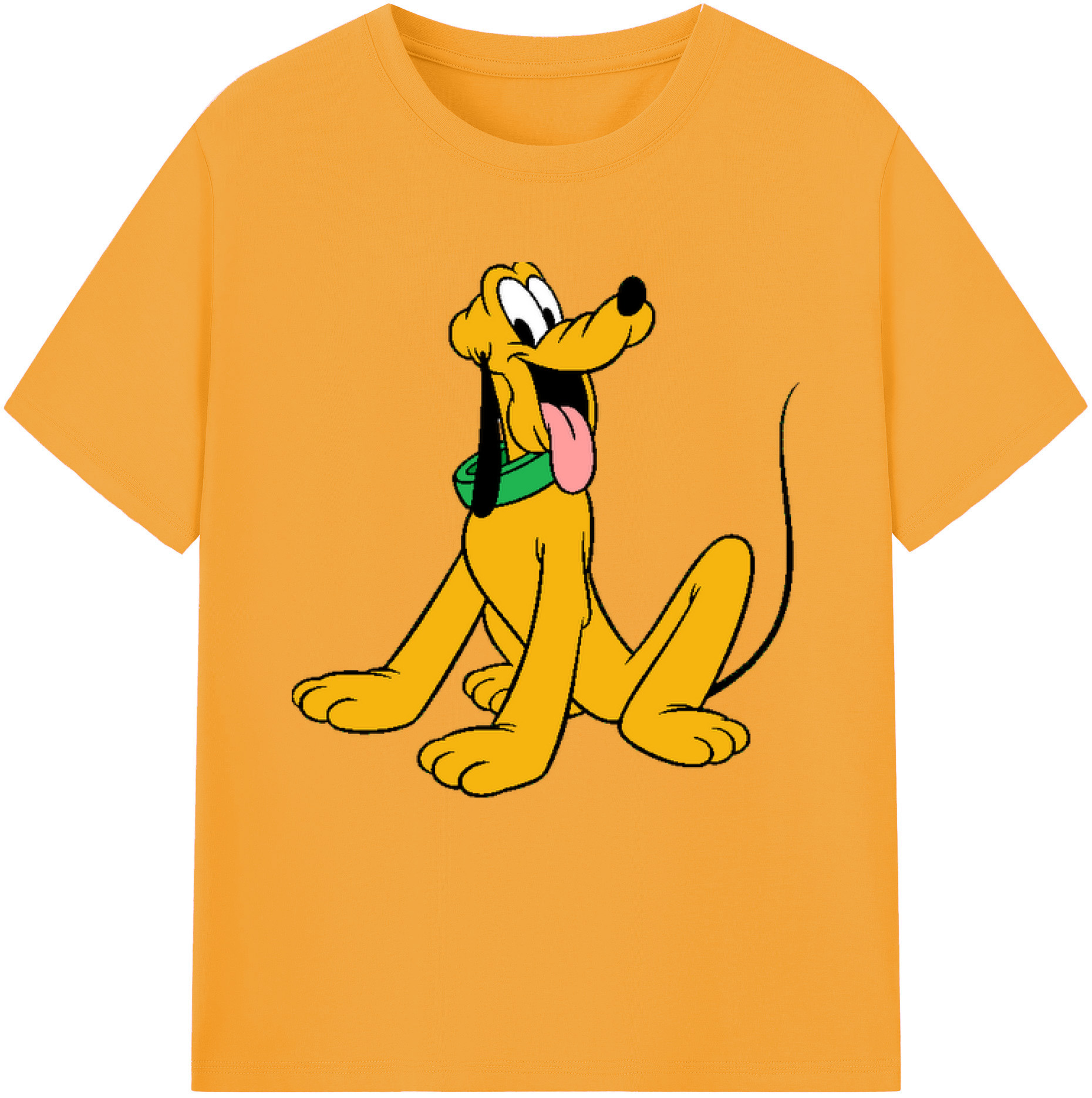 （画像用） ミッキーマウス Mickey Mouse レディースカジュアルプリントTシャツ（綿100％）