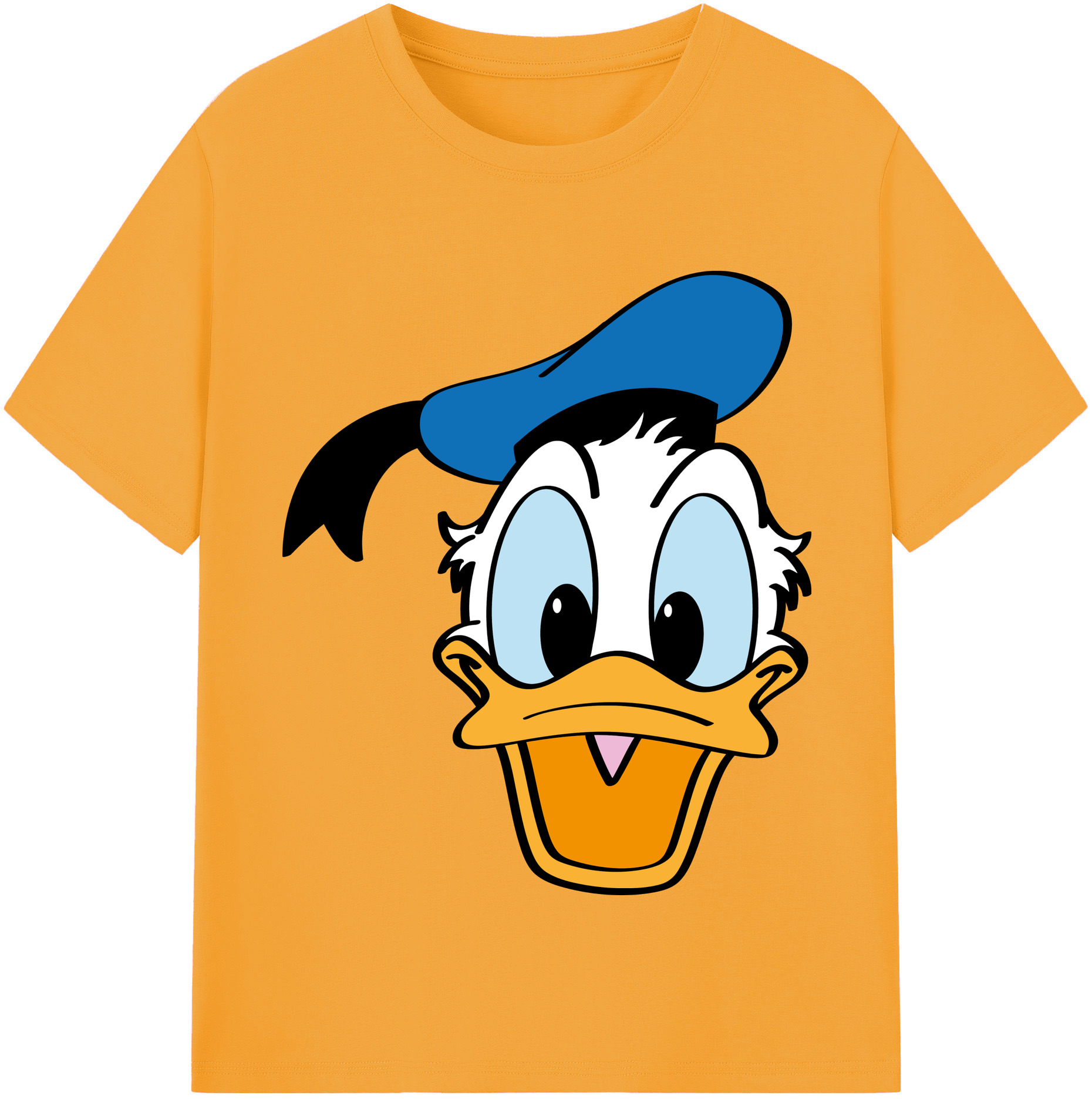（画像用） ミッキーマウス Mickey Mouse レディースカジュアルプリントTシャツ（綿100％）