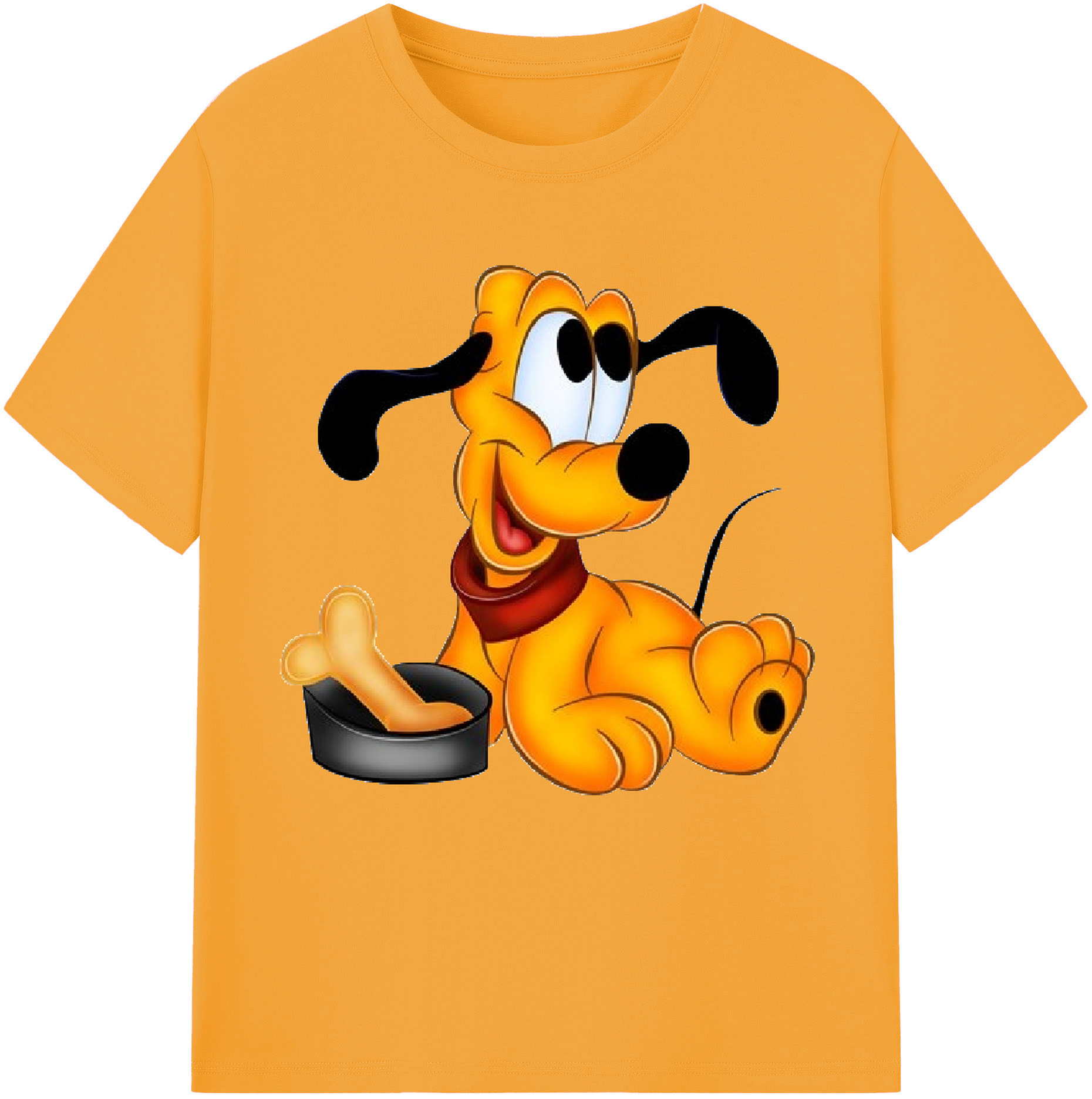 （画像用） ミッキーマウス Mickey Mouse レディースカジュアルプリントTシャツ（綿100％）