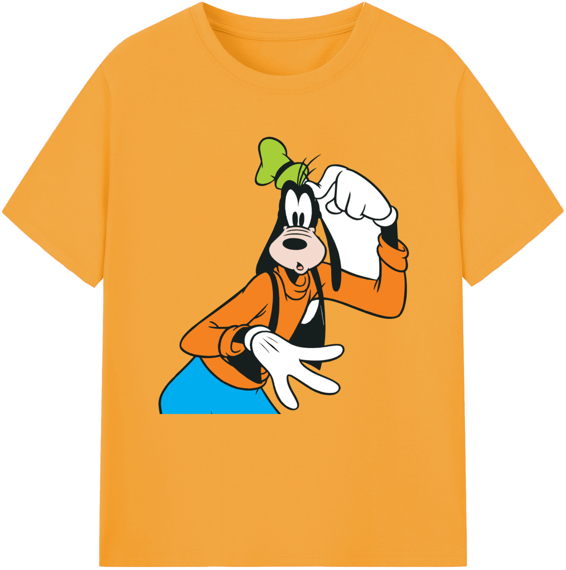 （画像用） ミッキーマウス Mickey Mouse レディースカジュアルプリントTシャツ（綿100％）