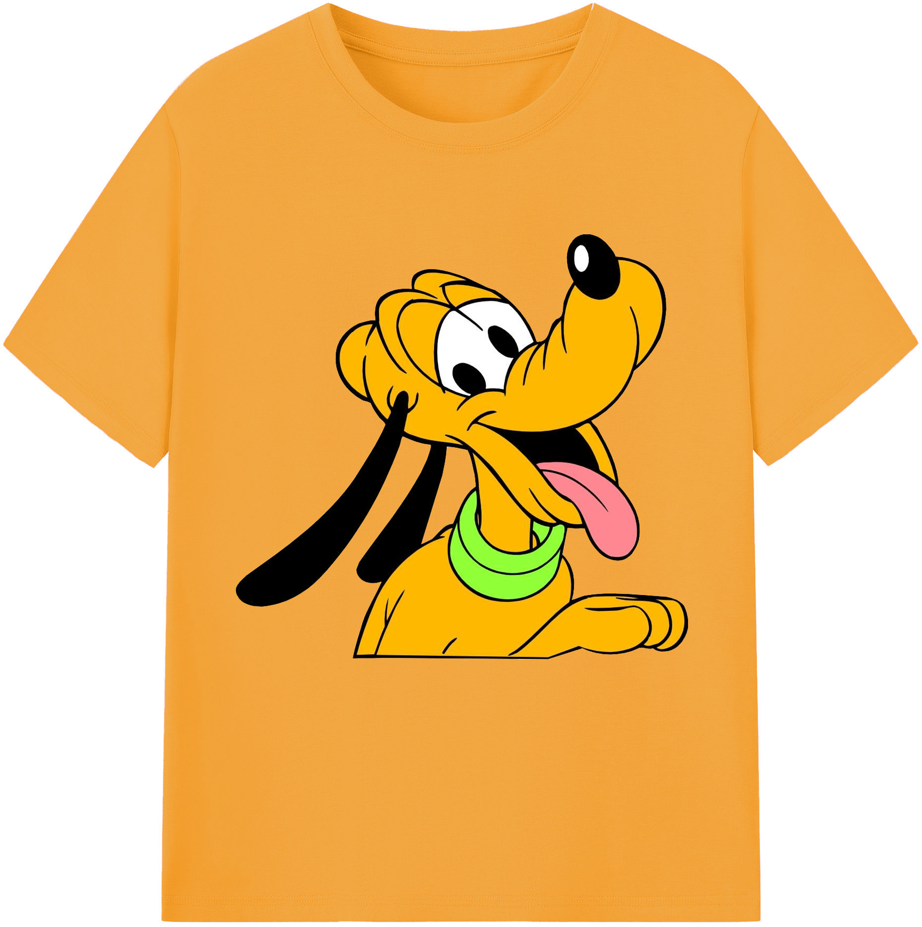 （画像用） ミッキーマウス Mickey Mouse レディースカジュアルプリントTシャツ（綿100％）