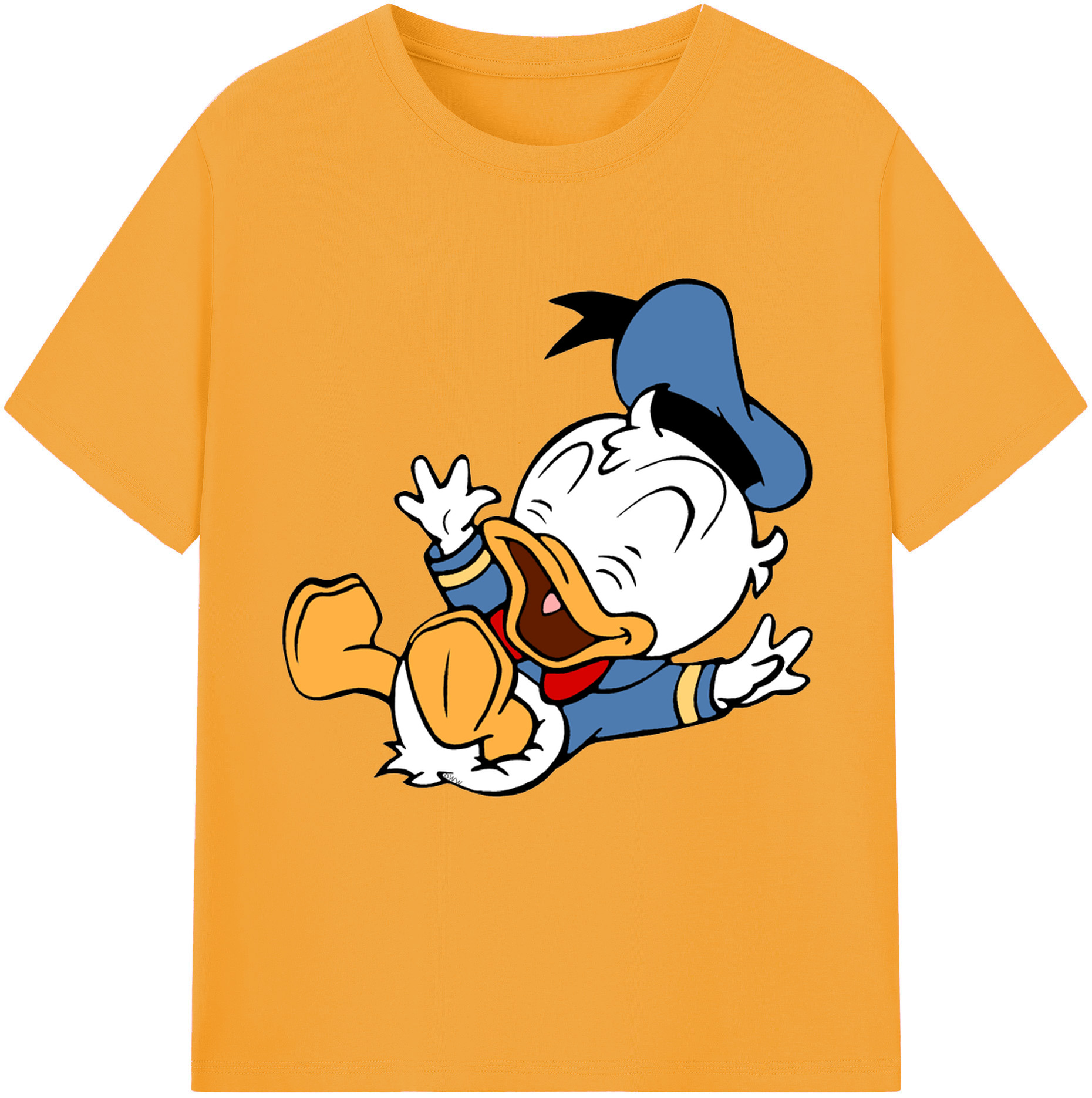 （画像用） ミッキーマウス Mickey Mouse レディースカジュアルプリントTシャツ（綿100％）