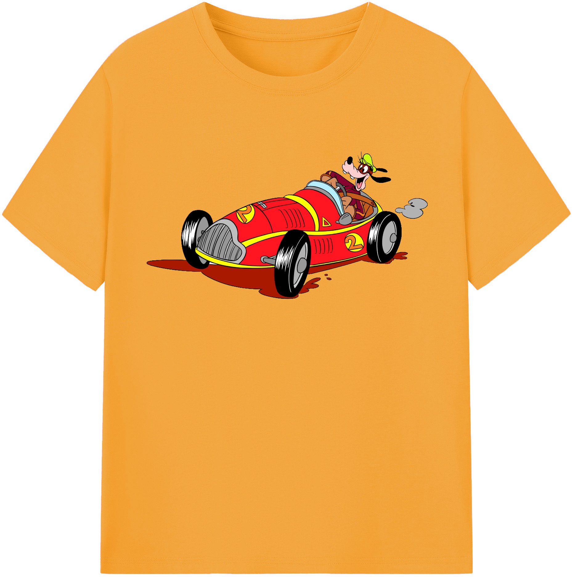 （画像用） ミッキーマウス Mickey Mouse レディースカジュアルプリントTシャツ（綿100％）