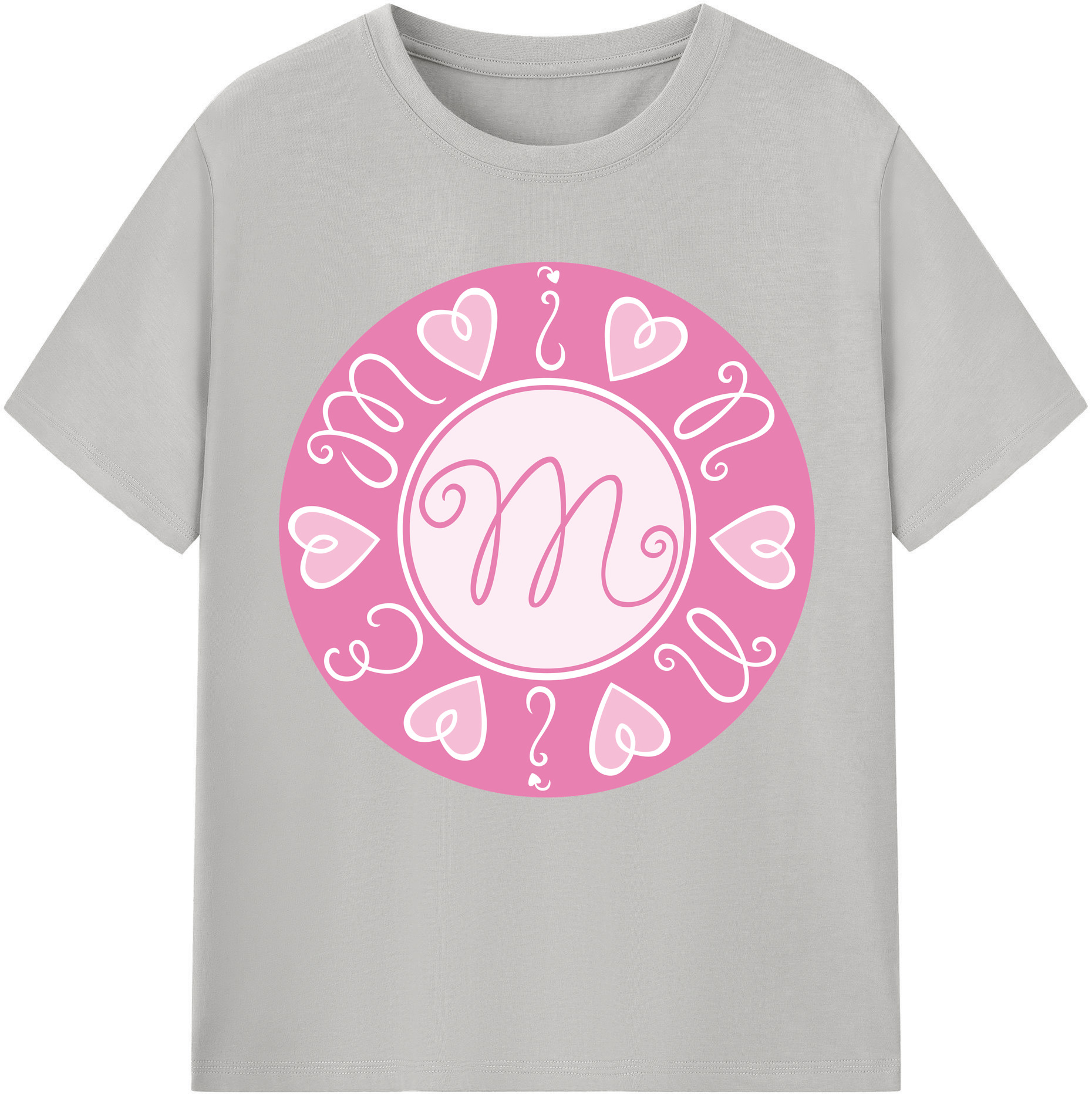 （画像用） ミッキーマウス Mickey Mouse レディースカジュアルプリントTシャツ（綿100％）