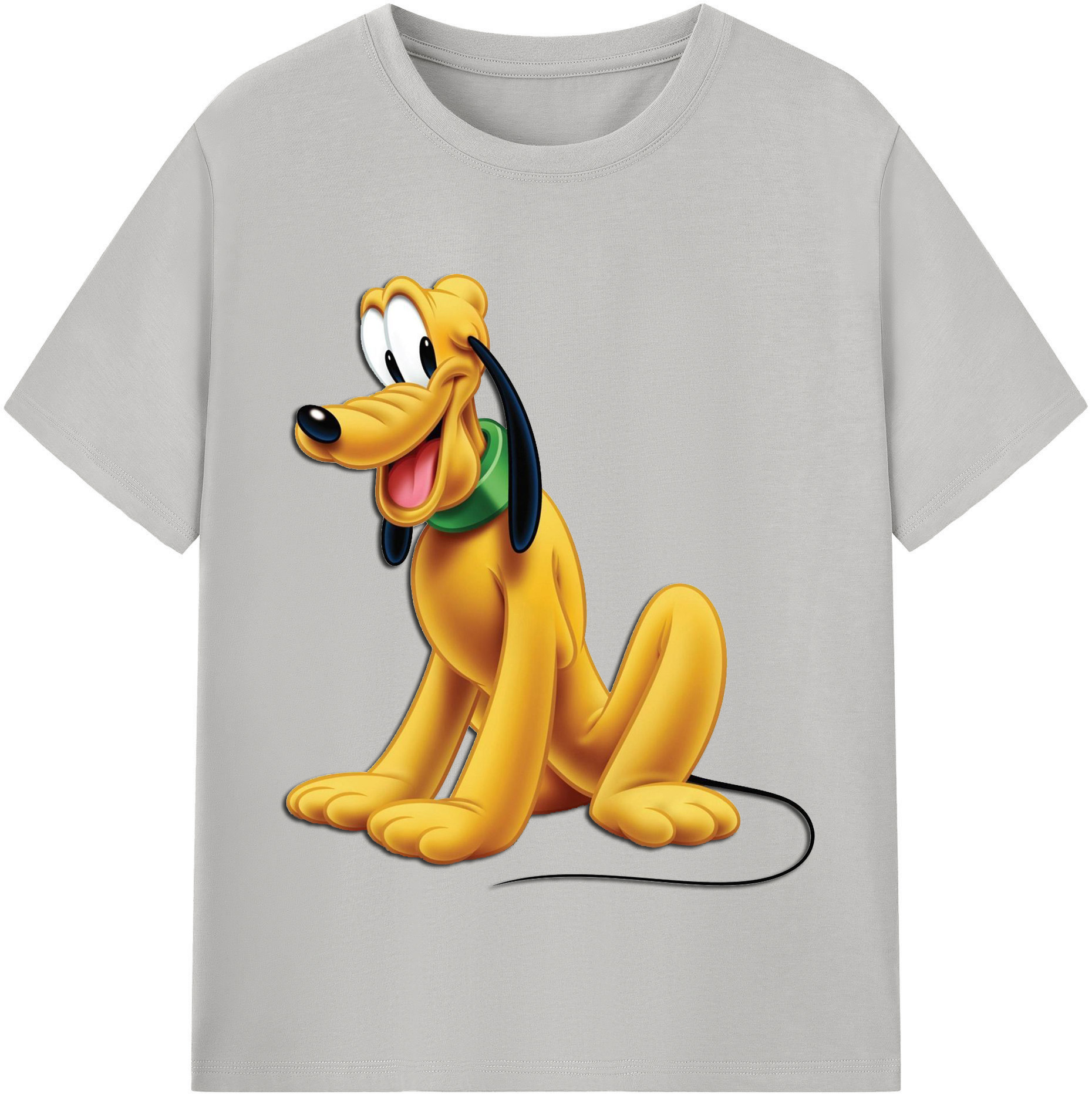（画像用） ミッキーマウス Mickey Mouse レディースカジュアルプリントTシャツ（綿100％）
