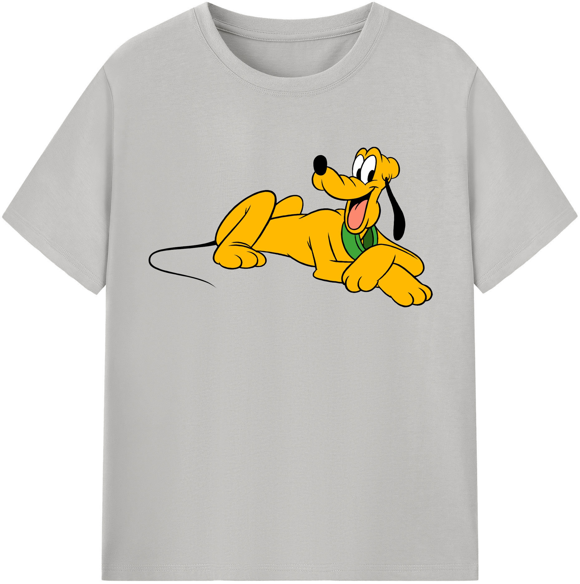 （画像用） ミッキーマウス Mickey Mouse レディースカジュアルプリントTシャツ（綿100％）