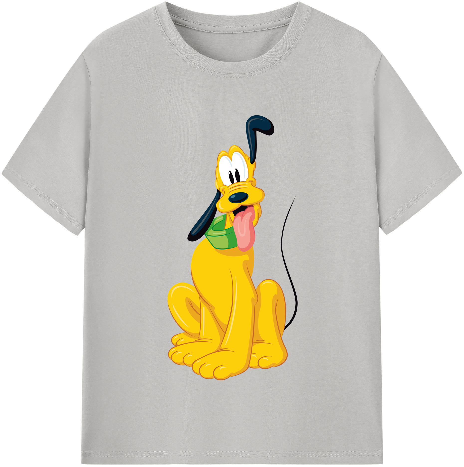 （画像用） ミッキーマウス Mickey Mouse レディースカジュアルプリントTシャツ（綿100％）