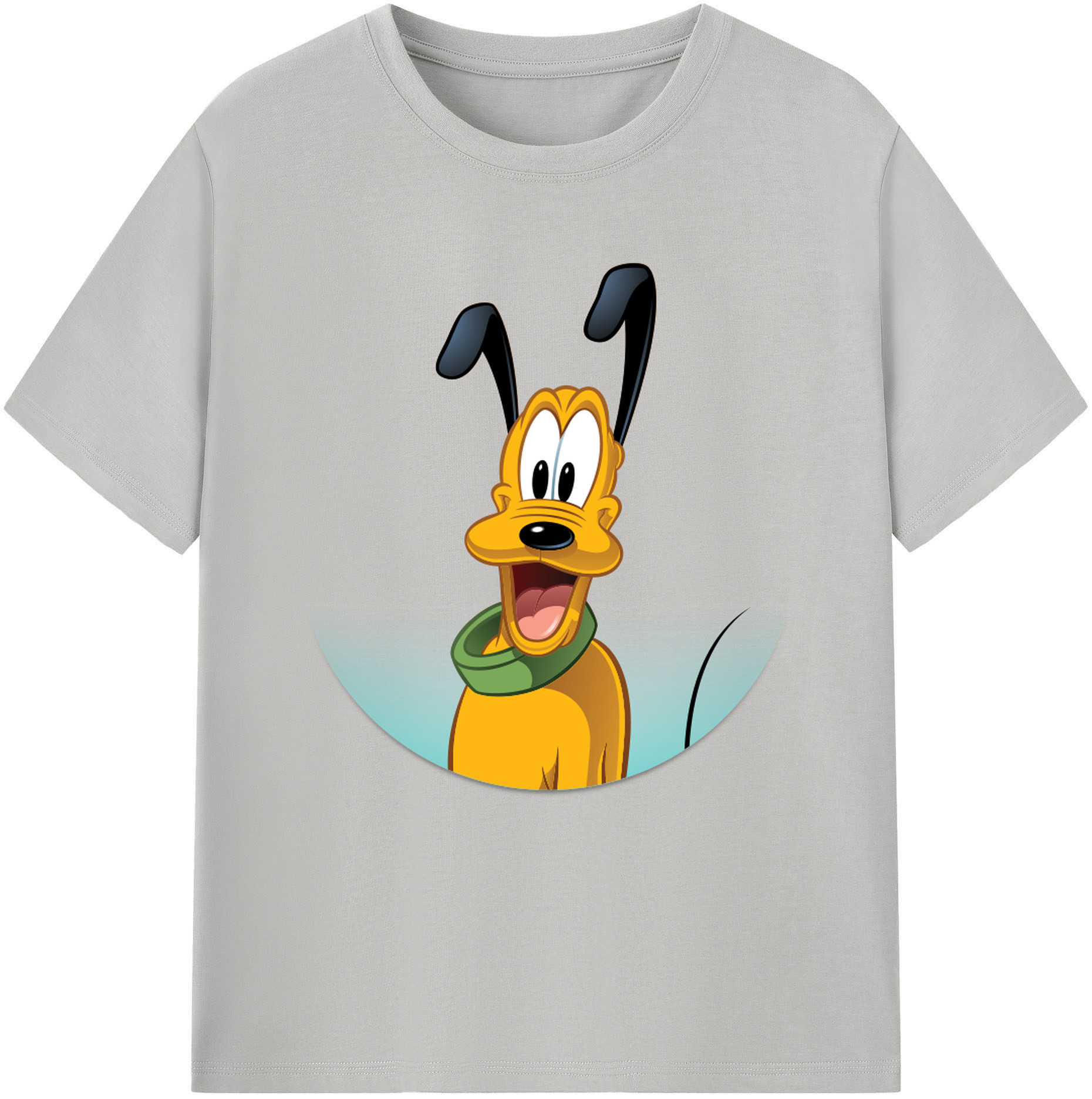 （画像用） ミッキーマウス Mickey Mouse レディースカジュアルプリントTシャツ（綿100％）