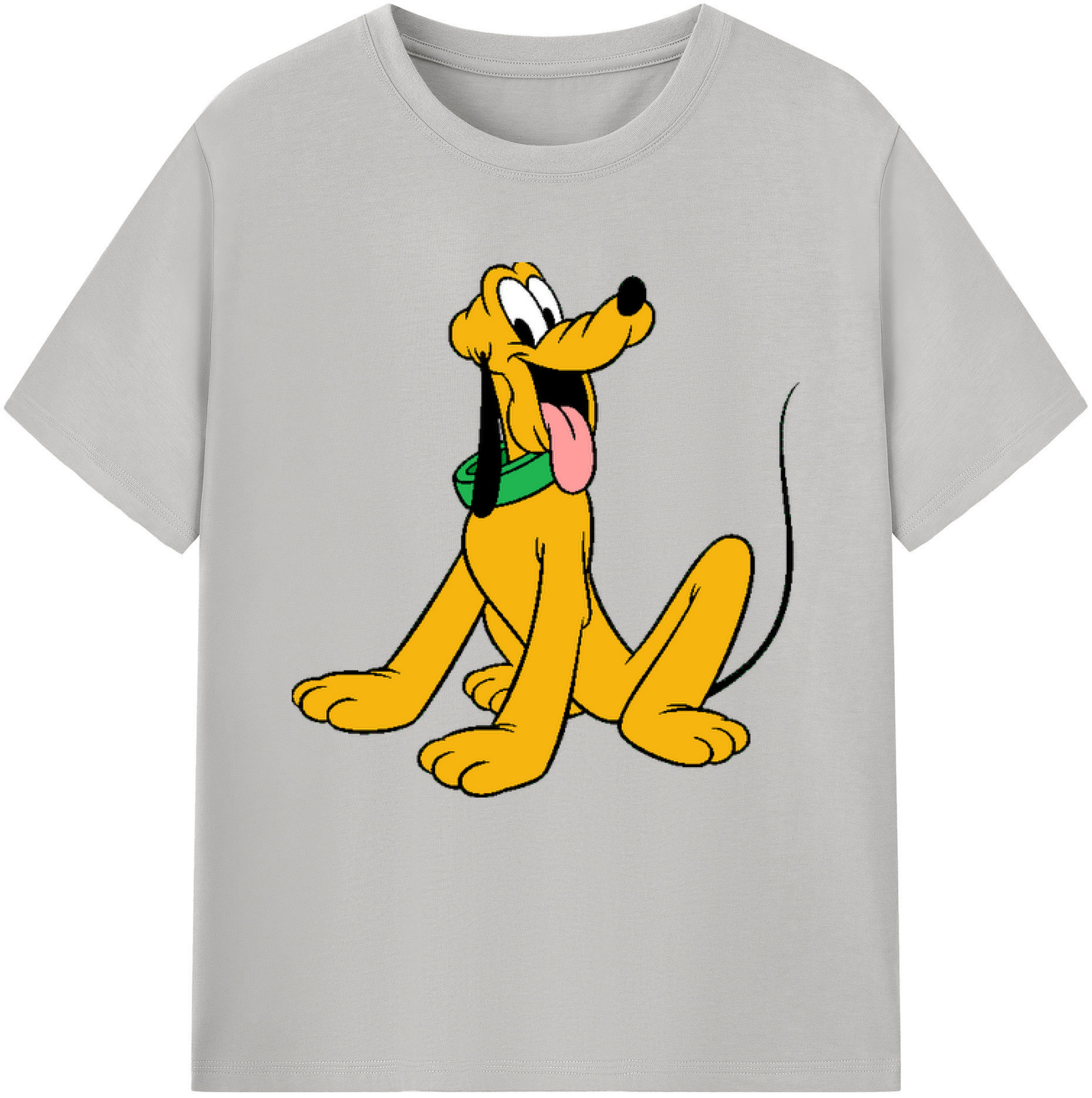 （画像用） ミッキーマウス Mickey Mouse レディースカジュアルプリントTシャツ（綿100％）