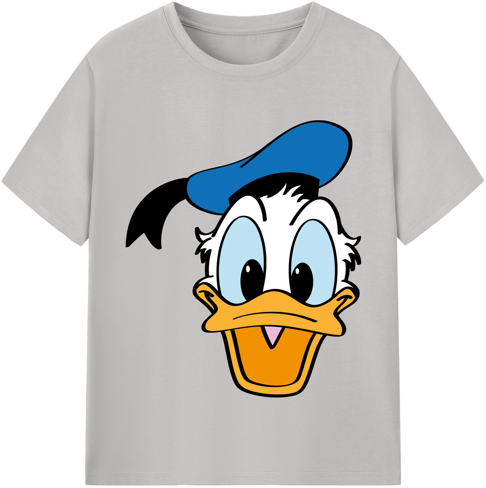 （画像用） ミッキーマウス Mickey Mouse レディースカジュアルプリントTシャツ（綿100％）