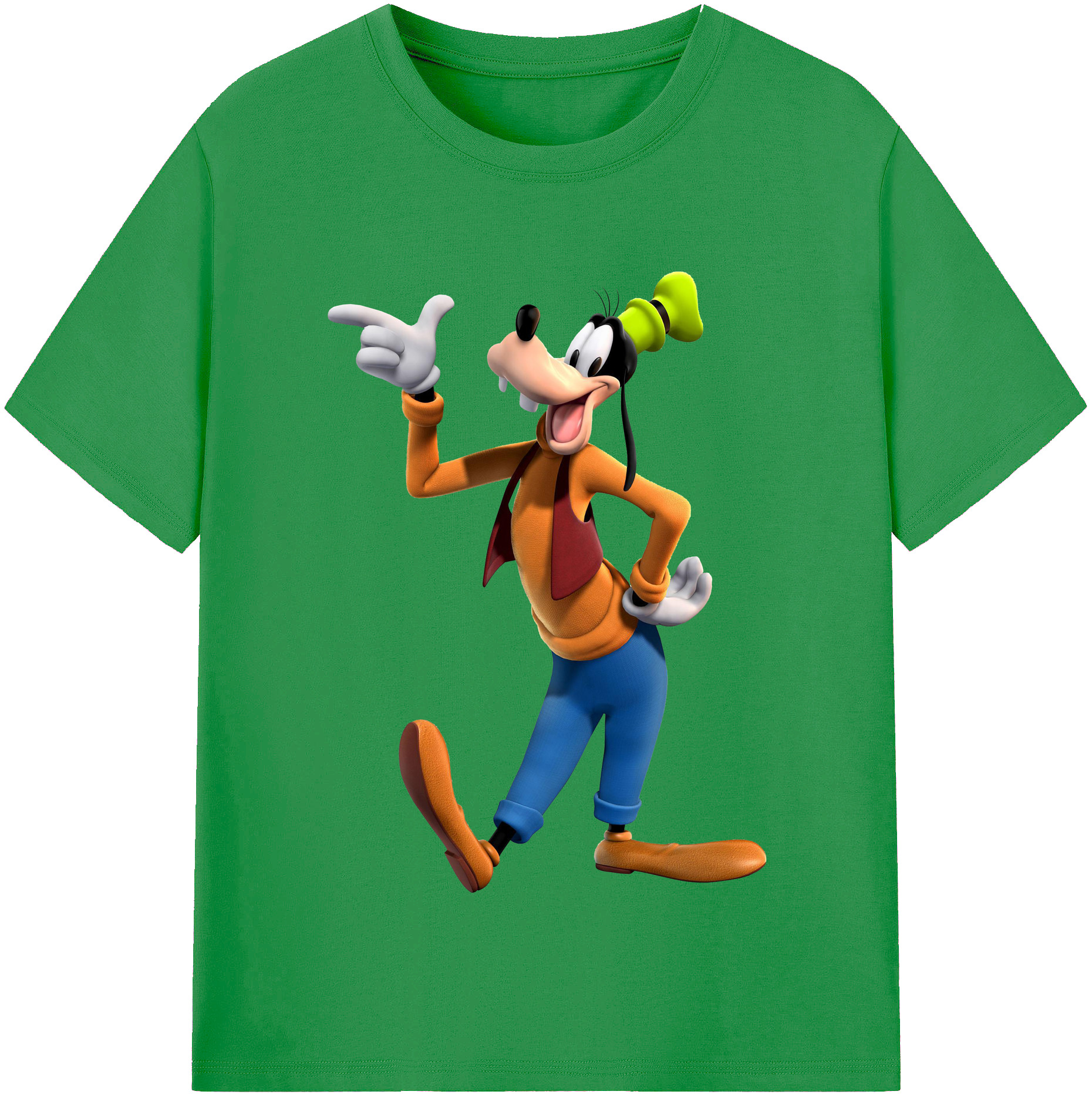 （画像用） ミッキーマウス Mickey Mouse レディースカジュアルプリントTシャツ（綿100％）