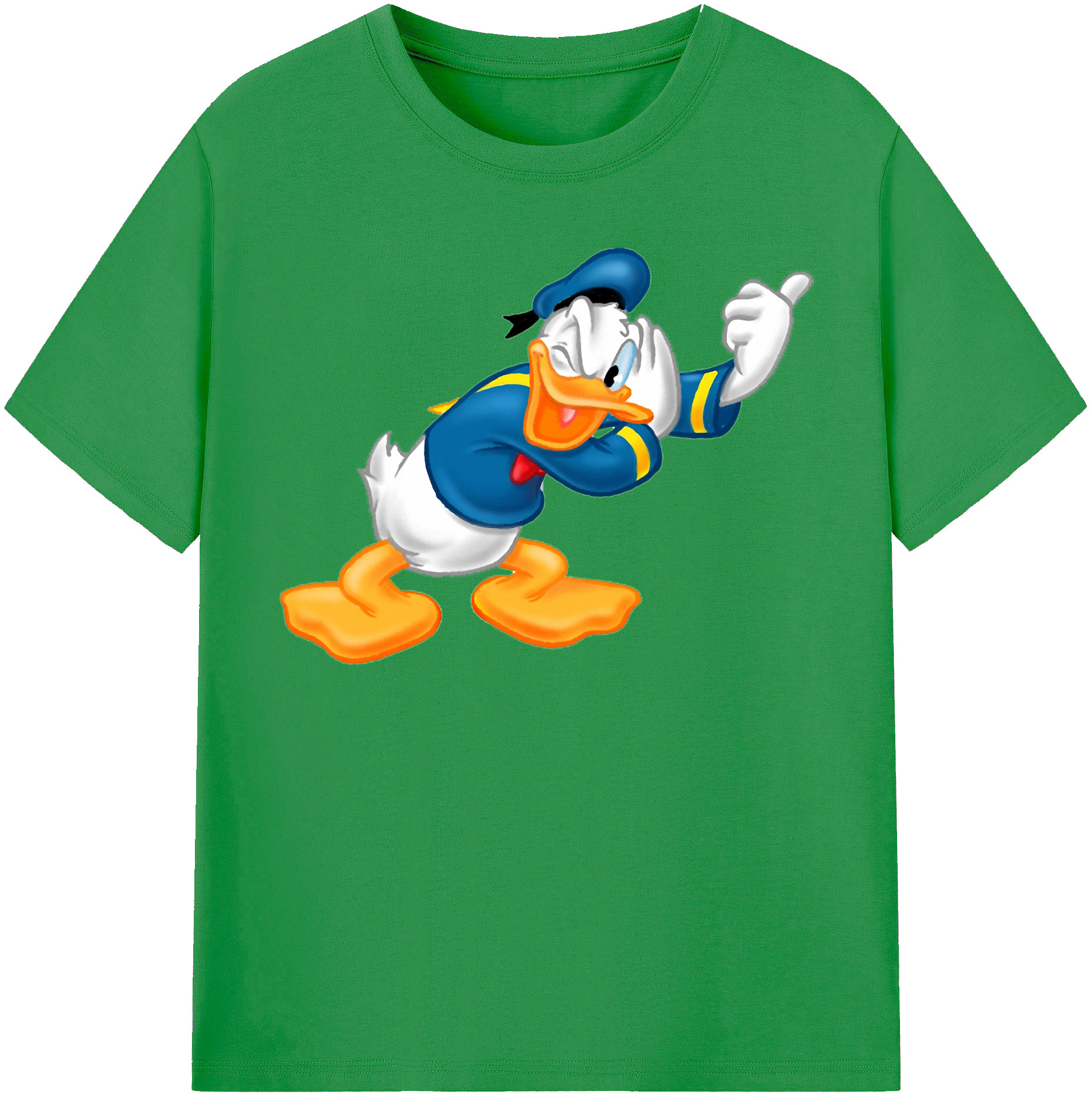 （画像用） ミッキーマウス Mickey Mouse レディースカジュアルプリントTシャツ（綿100％）