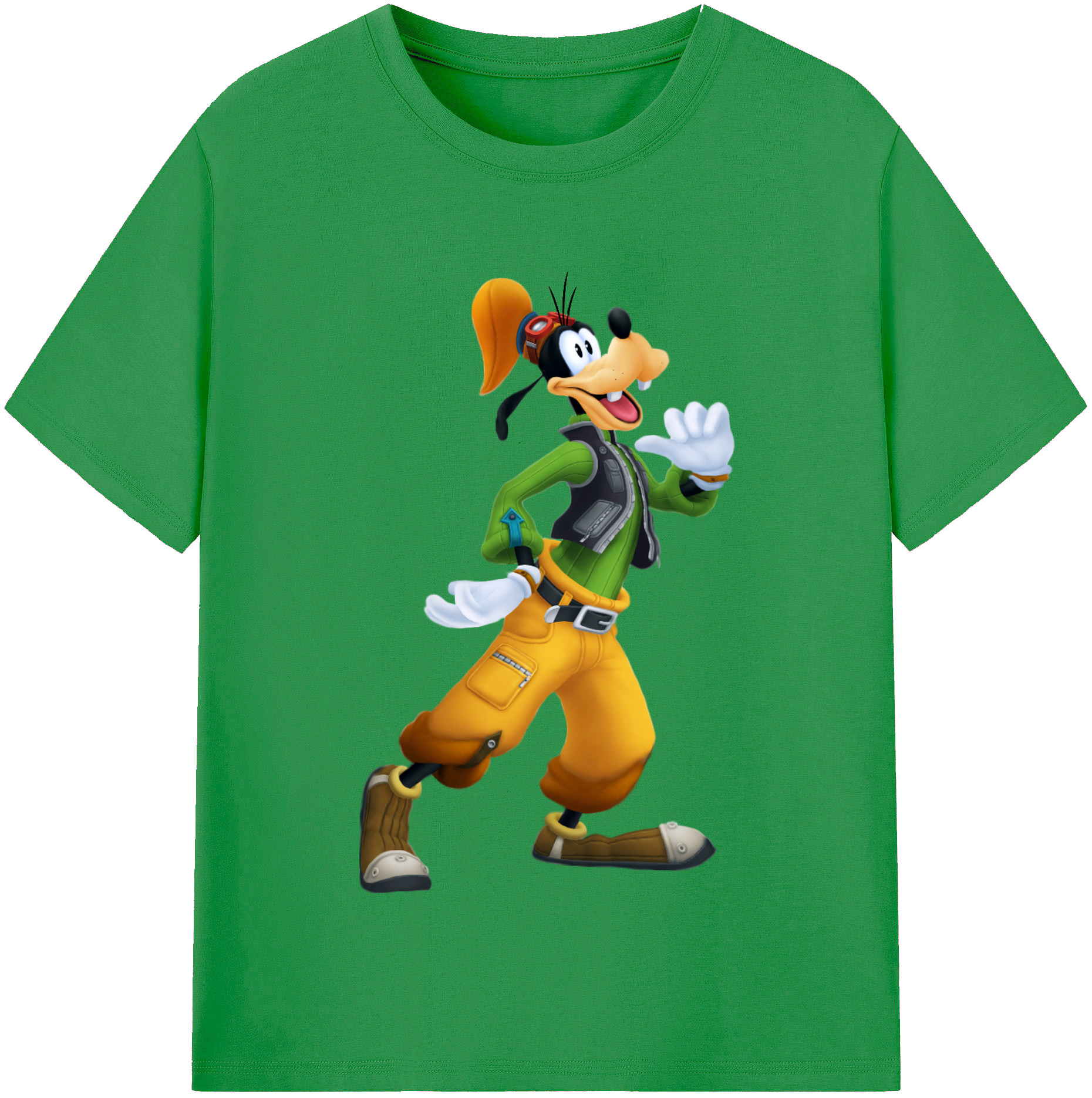 （画像用） ミッキーマウス Mickey Mouse レディースカジュアルプリントTシャツ（綿100％）