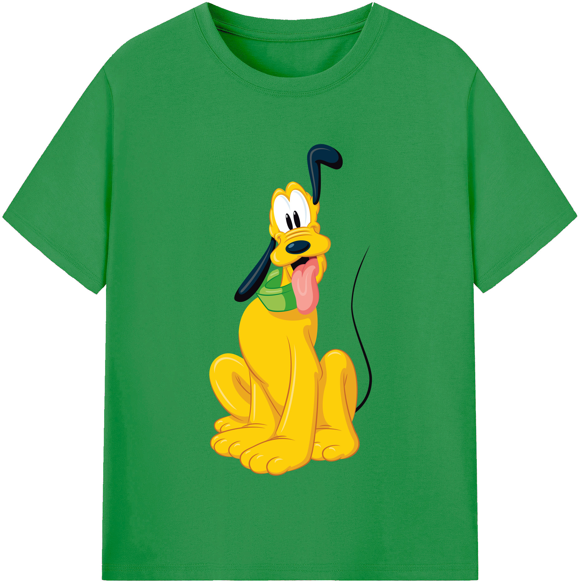 （画像用） ミッキーマウス Mickey Mouse レディースカジュアルプリントTシャツ（綿100％）