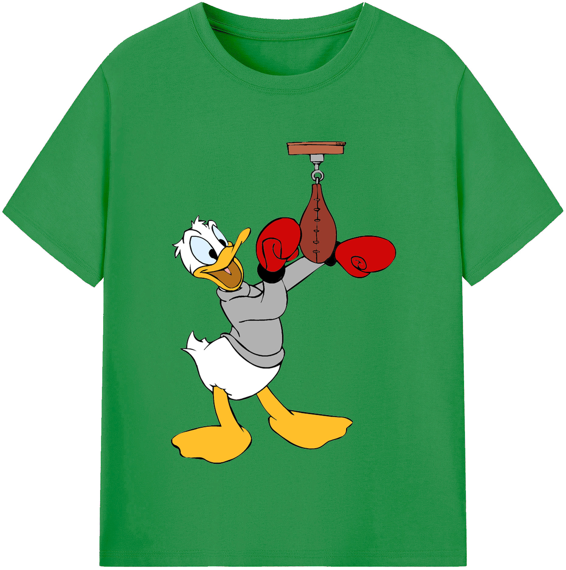 （画像用） ミッキーマウス Mickey Mouse レディースカジュアルプリントTシャツ（綿100％）