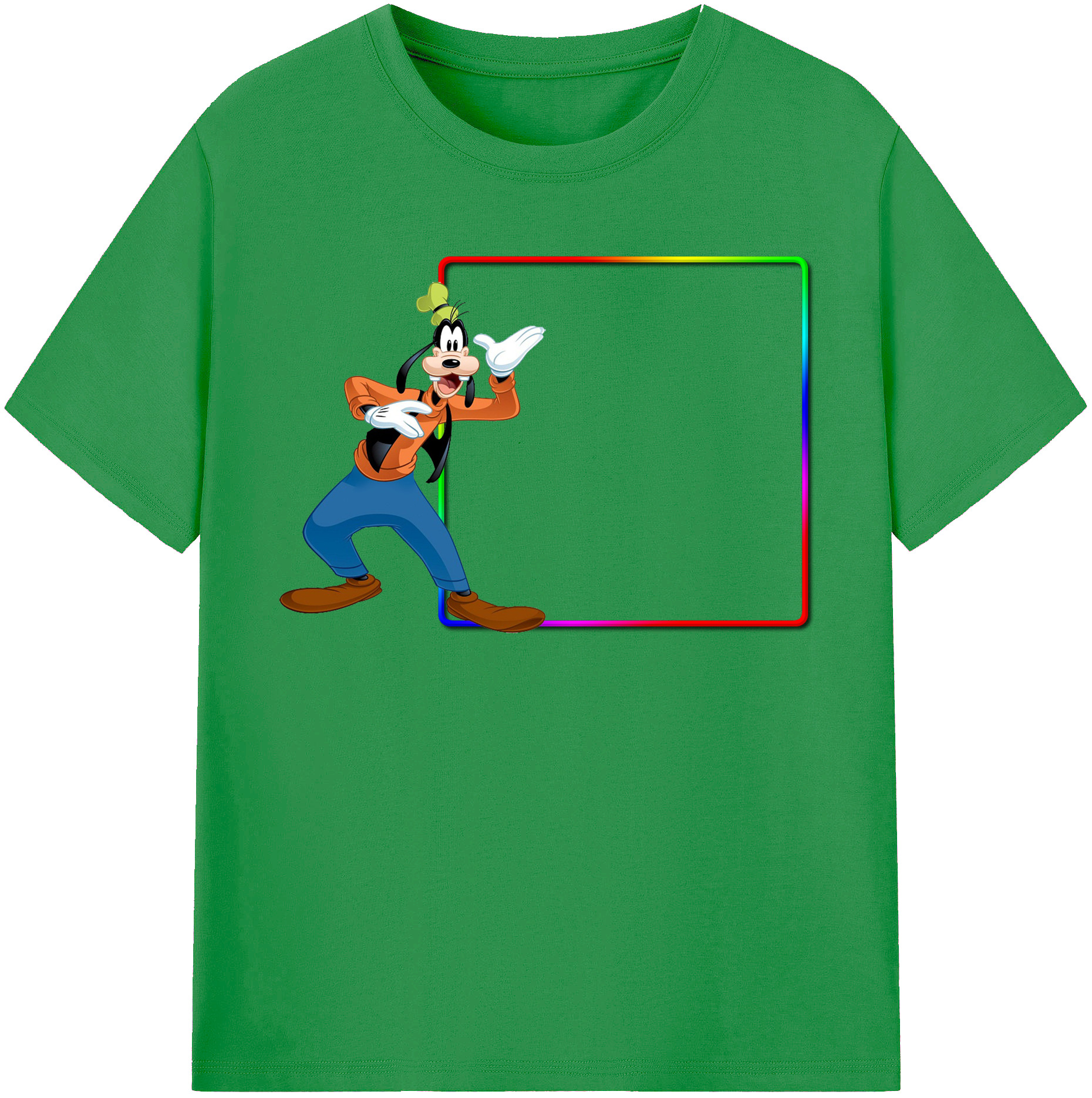 （画像用） ミッキーマウス Mickey Mouse レディースカジュアルプリントTシャツ（綿100％）