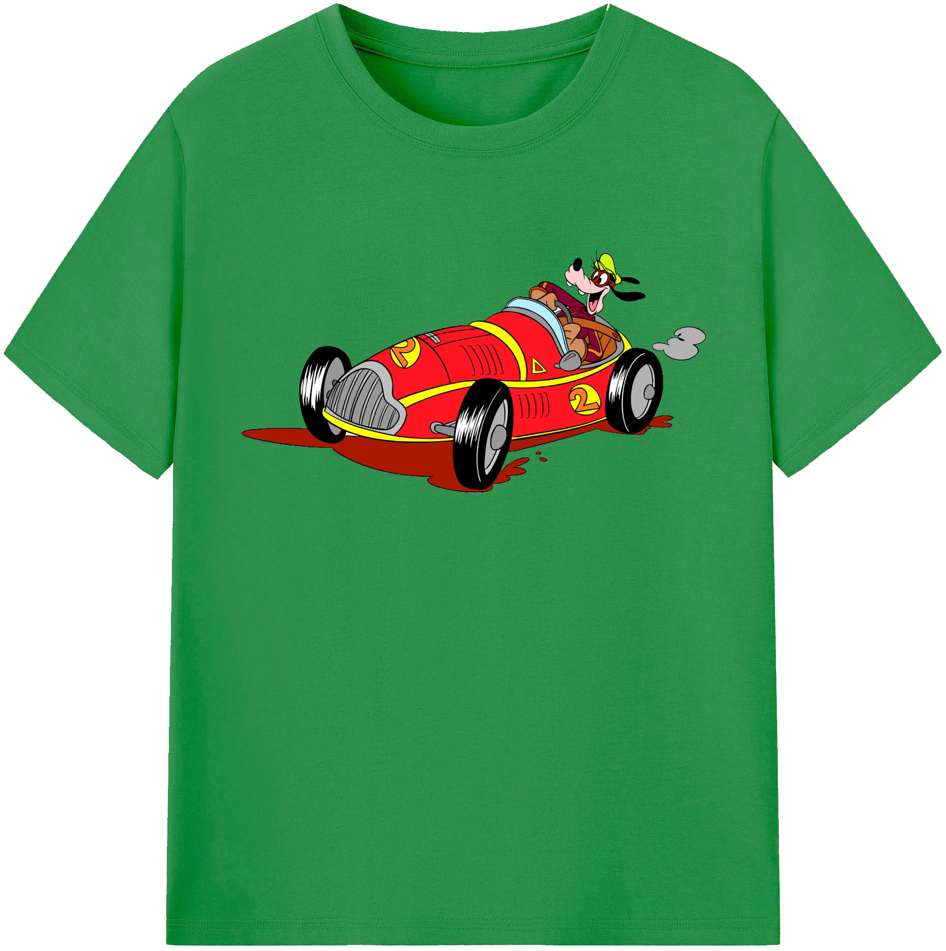 （画像用） ミッキーマウス Mickey Mouse レディースカジュアルプリントTシャツ（綿100％）