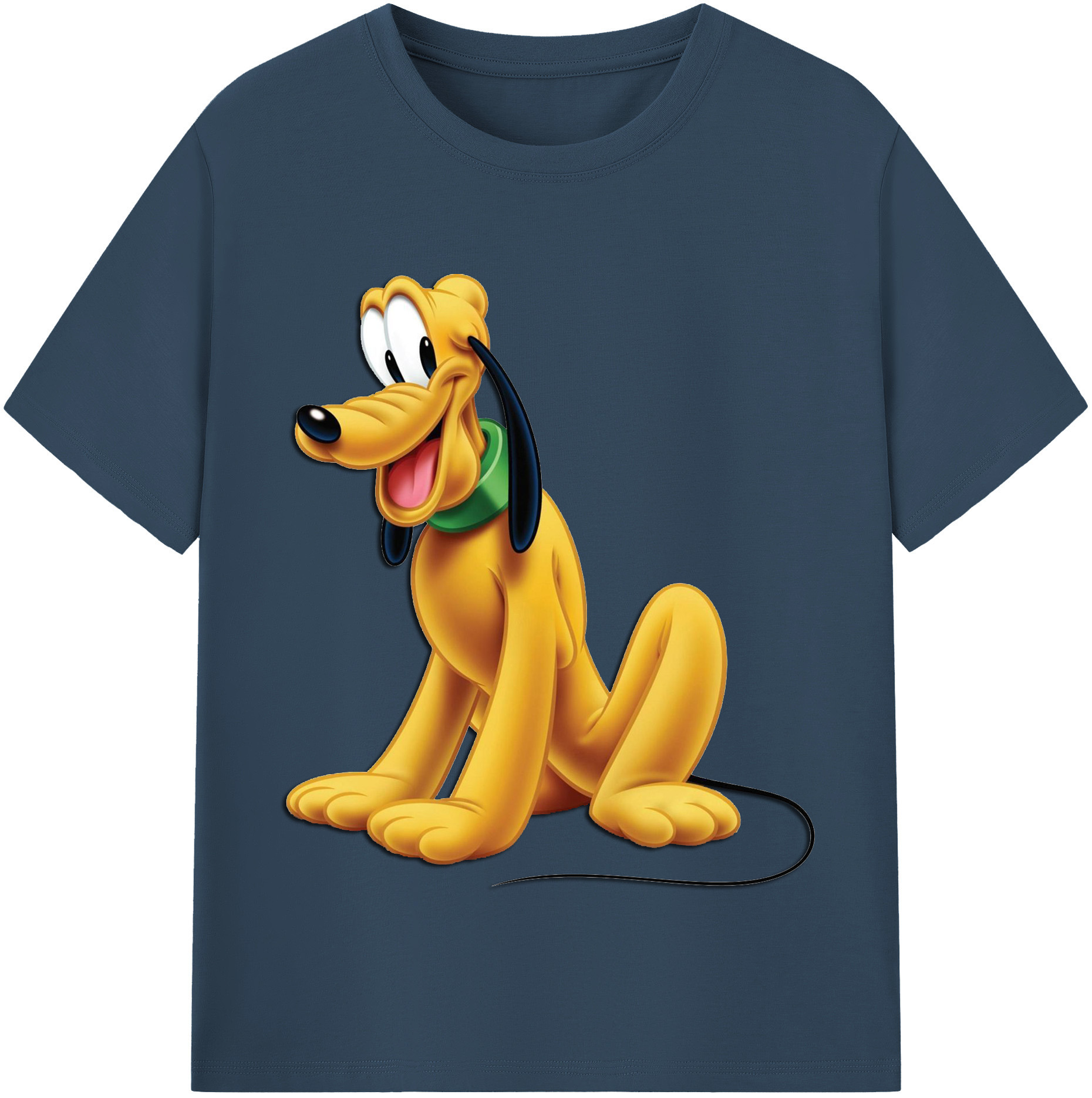 （画像用） ミッキーマウス Mickey Mouse レディースカジュアルプリントTシャツ（綿100％）