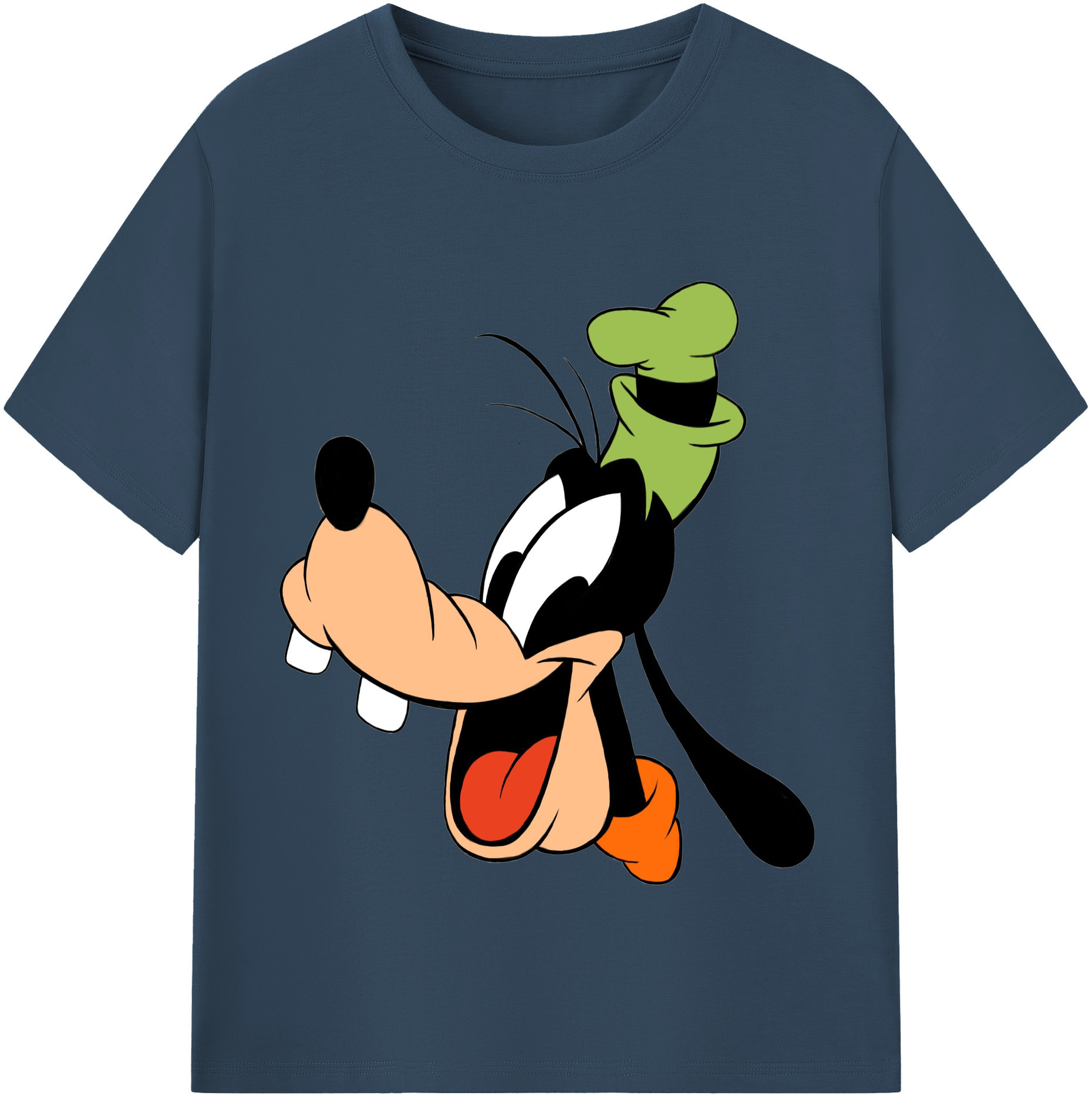 （画像用） ミッキーマウス Mickey Mouse レディースカジュアルプリントTシャツ（綿100％）