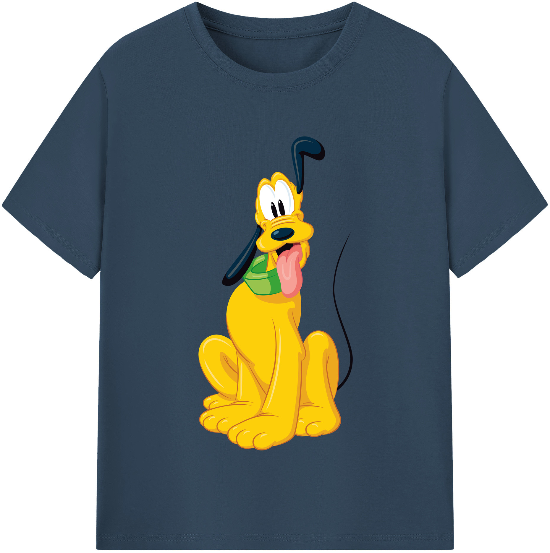 （画像用） ミッキーマウス Mickey Mouse レディースカジュアルプリントTシャツ（綿100％）