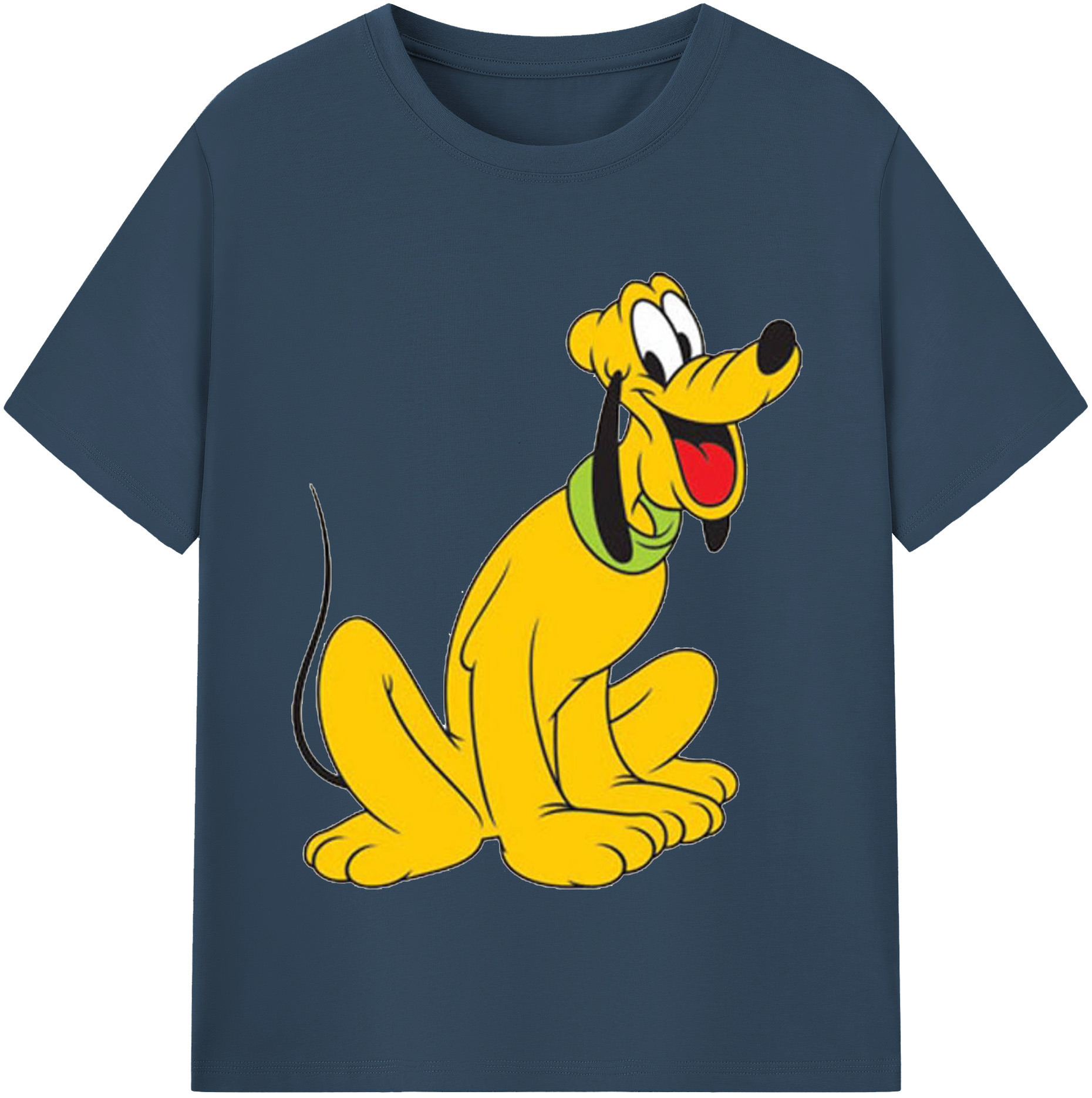 （画像用） ミッキーマウス Mickey Mouse レディースカジュアルプリントTシャツ（綿100％）
