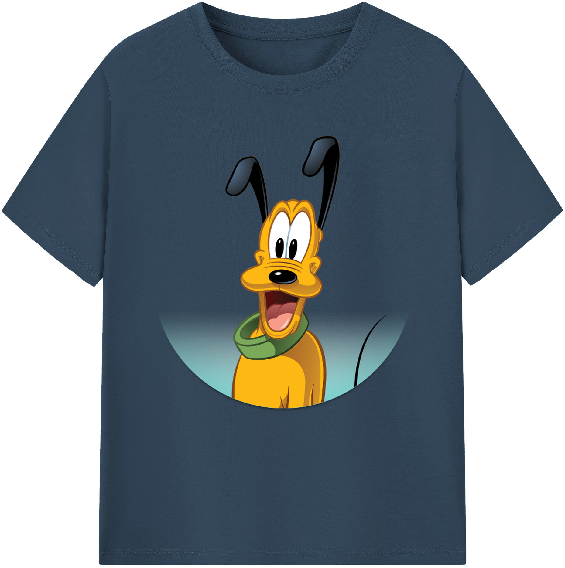 （画像用） ミッキーマウス Mickey Mouse レディースカジュアルプリントTシャツ（綿100％）