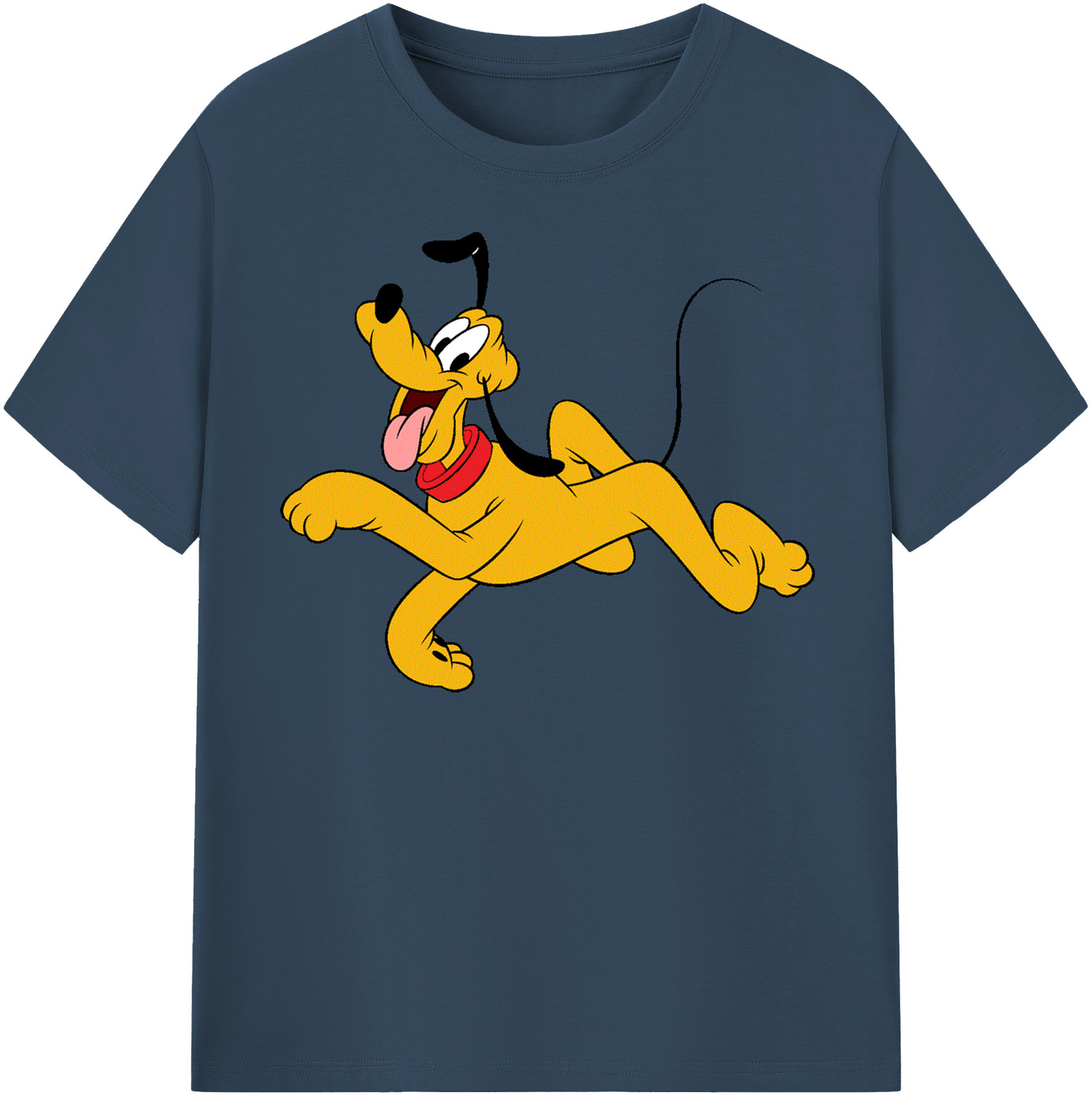 （画像用） ミッキーマウス Mickey Mouse レディースカジュアルプリントTシャツ（綿100％）