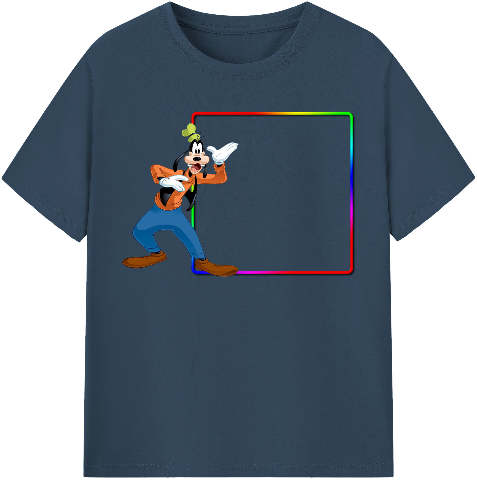 （画像用） ミッキーマウス Mickey Mouse レディースカジュアルプリントTシャツ（綿100％）