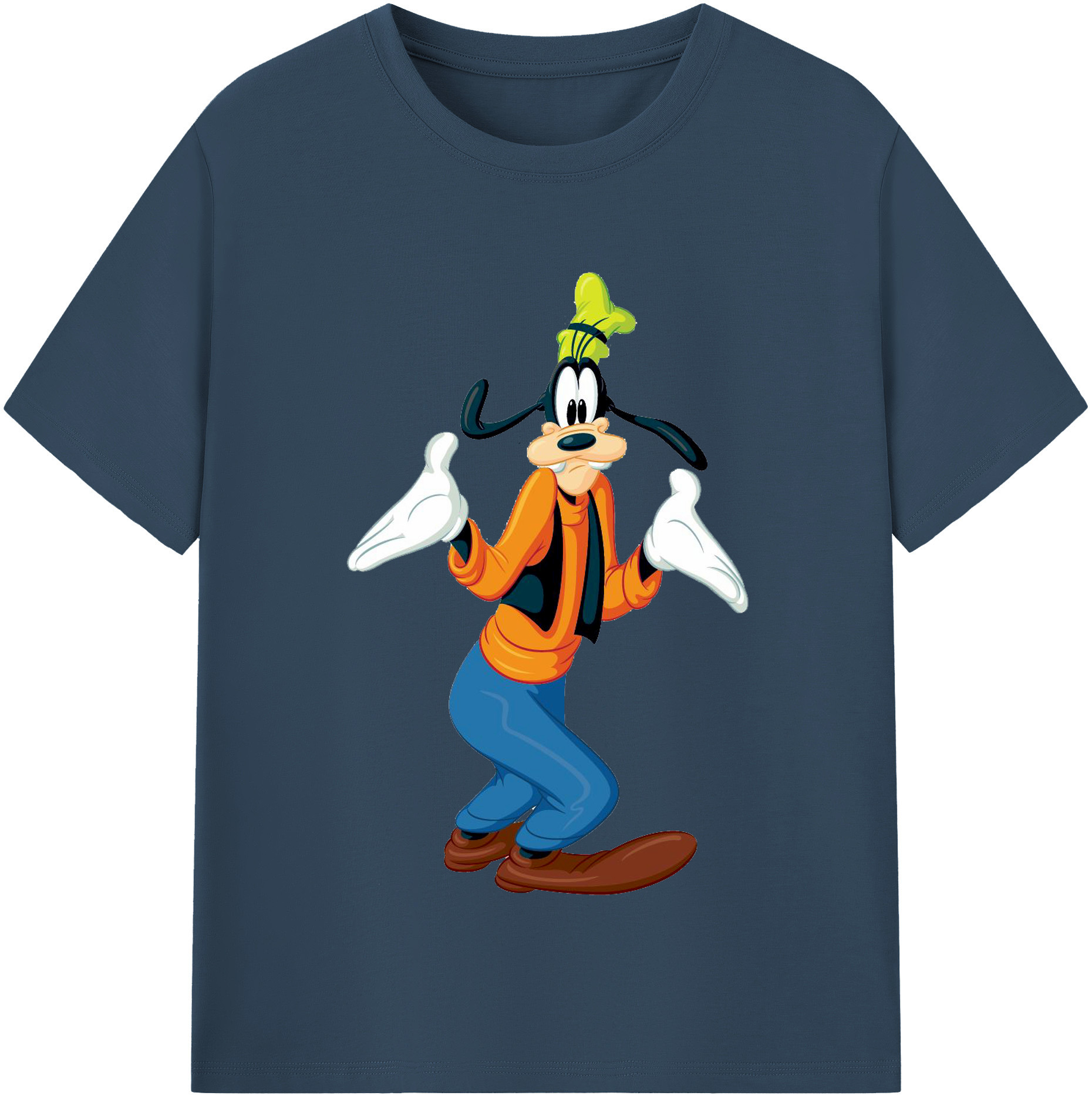 （画像用） ミッキーマウス Mickey Mouse レディースカジュアルプリントTシャツ（綿100％）