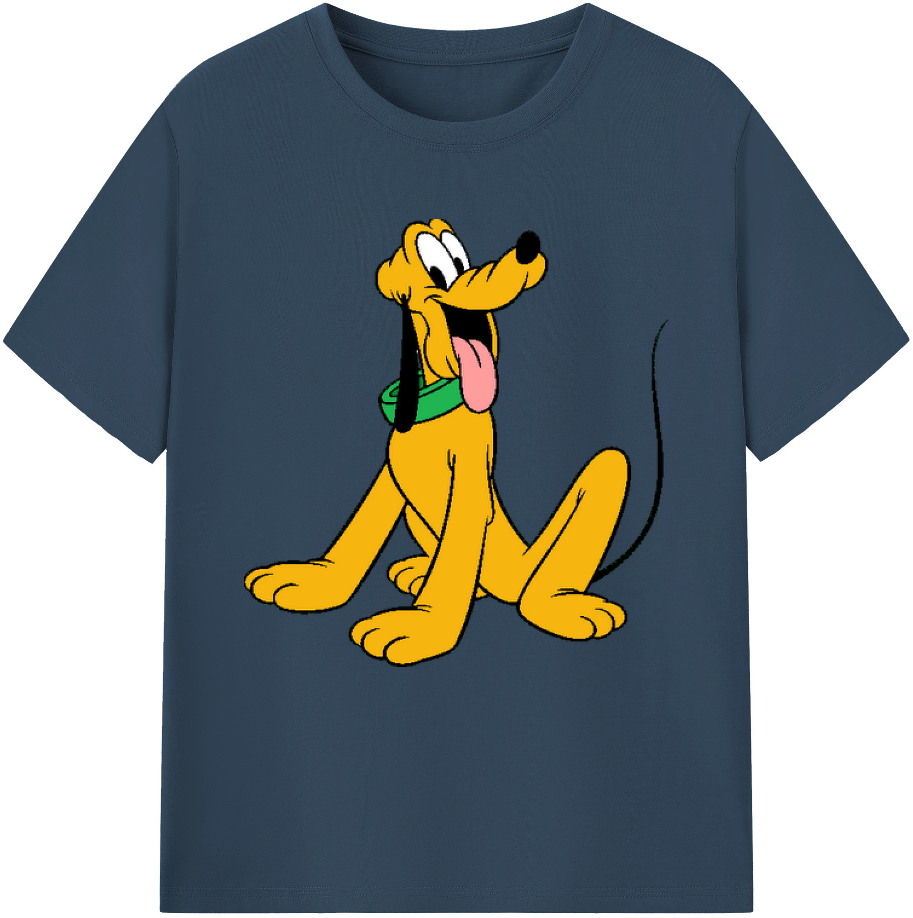 （画像用） ミッキーマウス Mickey Mouse レディースカジュアルプリントTシャツ（綿100％）
