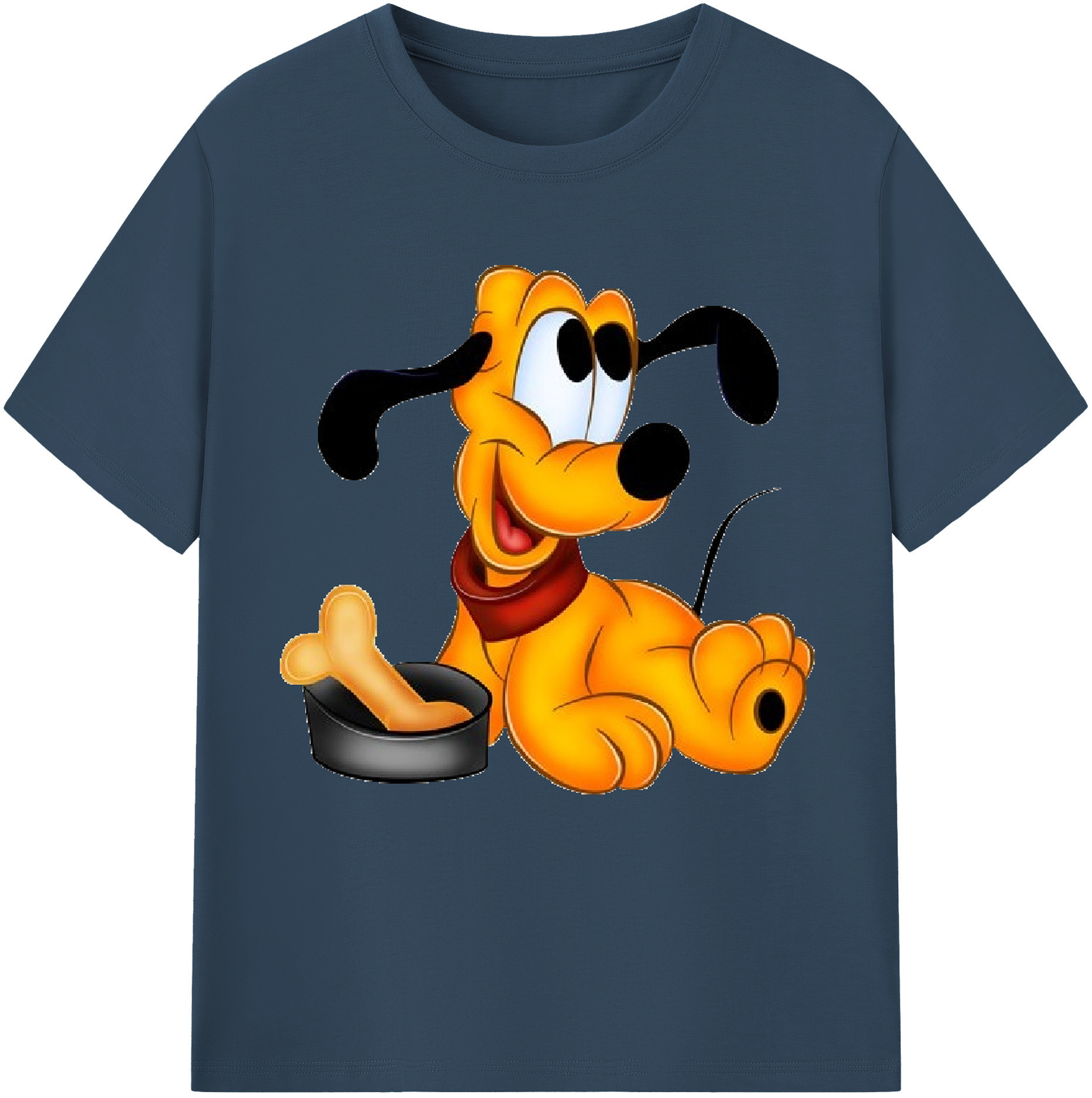 （画像用） ミッキーマウス Mickey Mouse レディースカジュアルプリントTシャツ（綿100％）