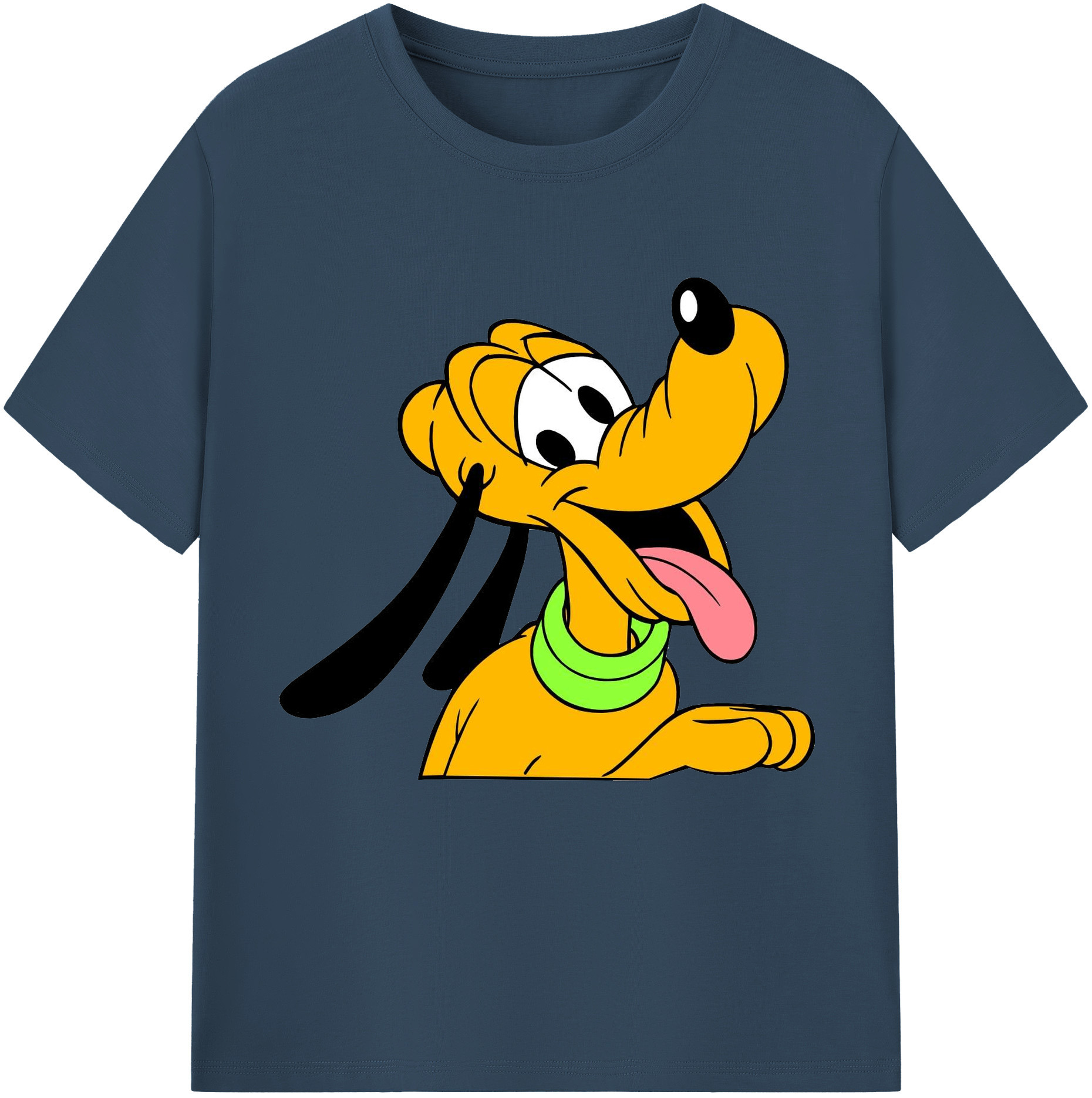 （画像用） ミッキーマウス Mickey Mouse レディースカジュアルプリントTシャツ（綿100％）