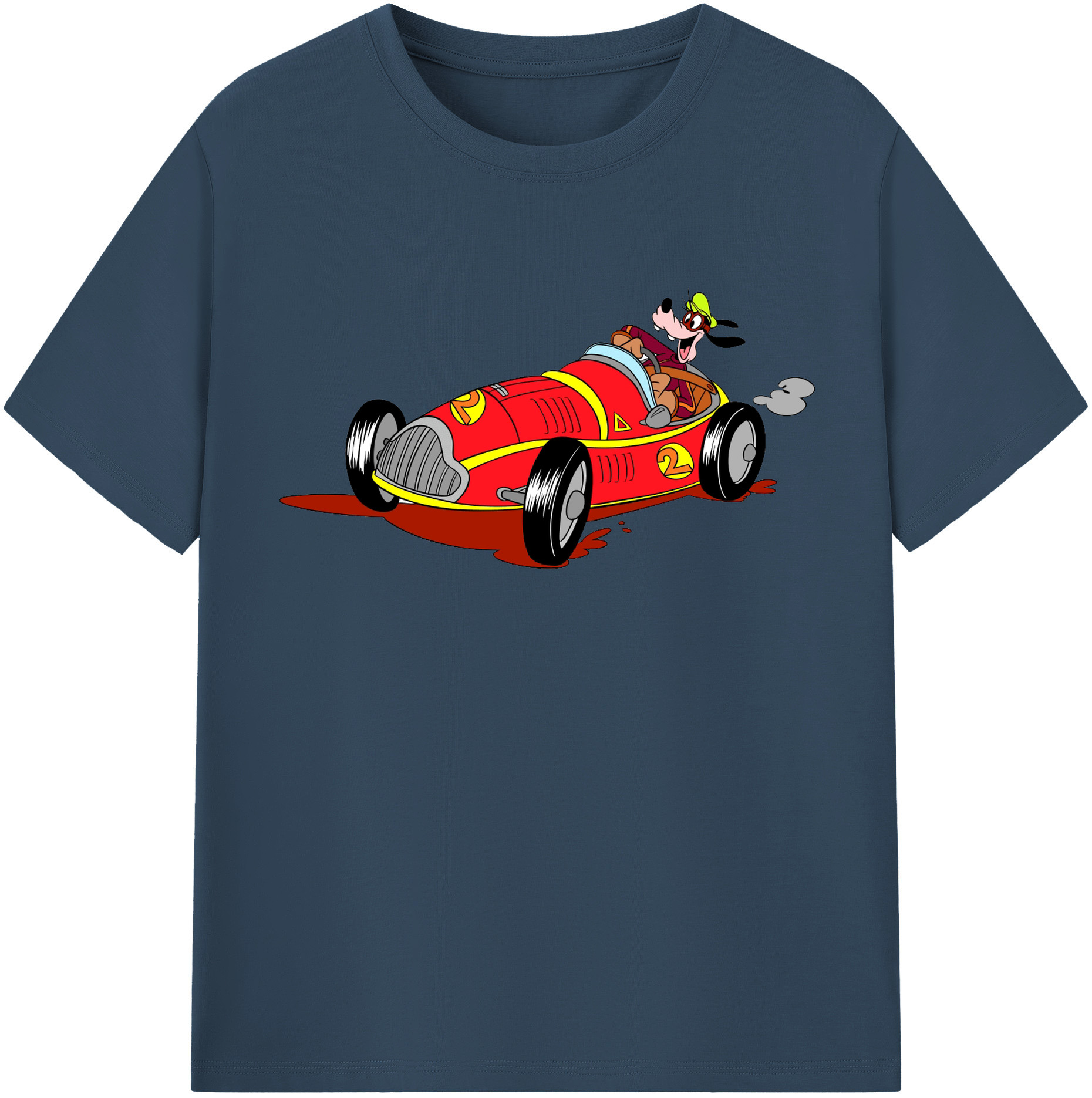 （画像用） ミッキーマウス Mickey Mouse レディースカジュアルプリントTシャツ（綿100％）