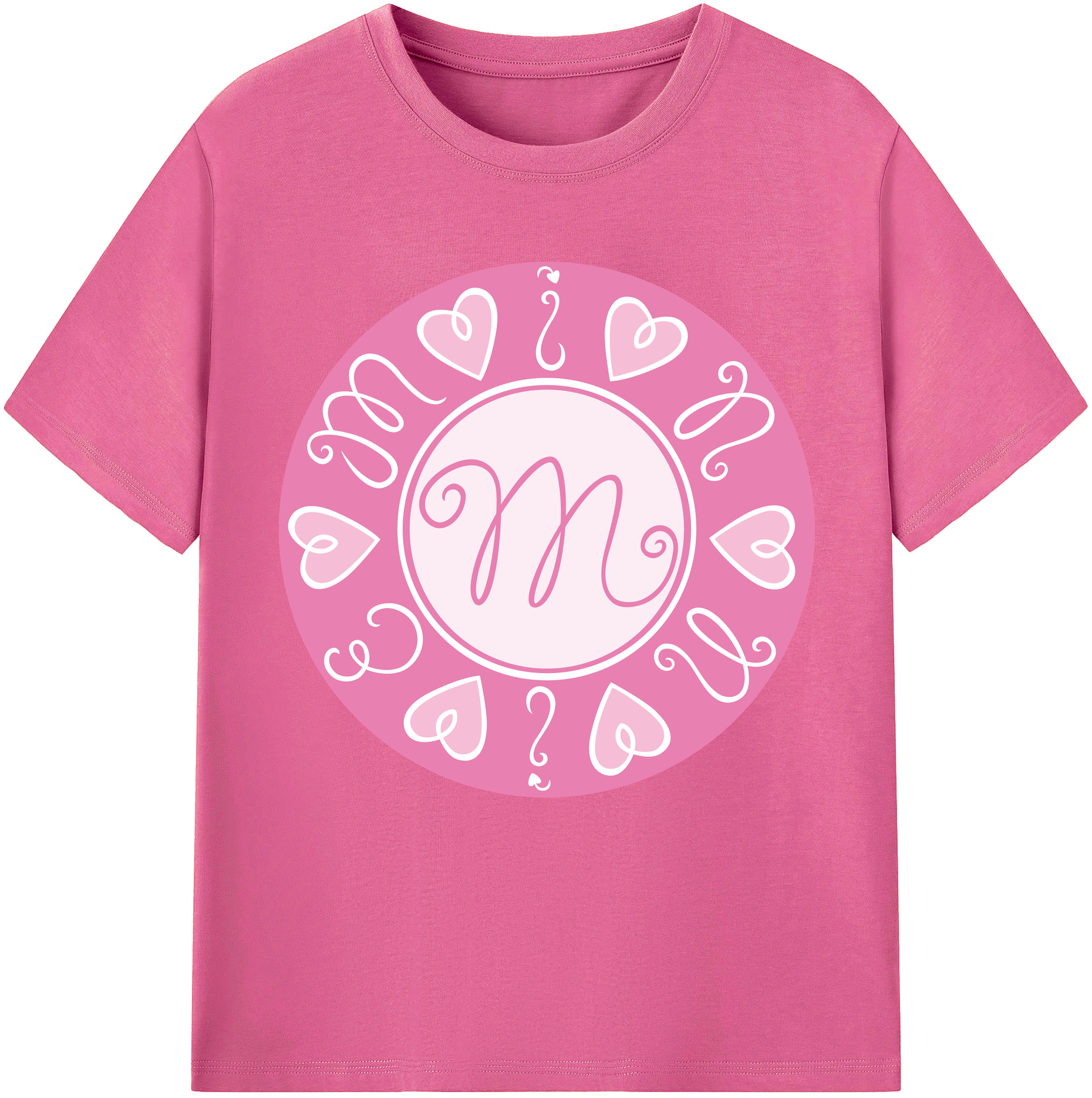 （画像用） ミッキーマウス Mickey Mouse レディースカジュアルプリントTシャツ（綿100％）