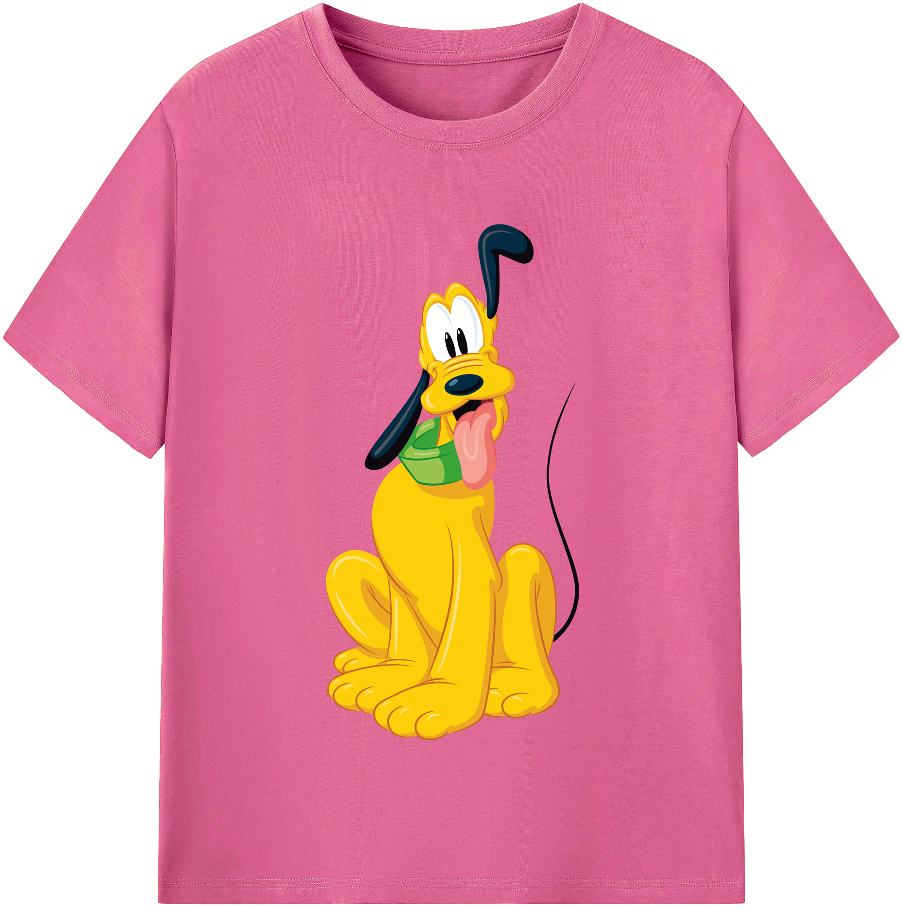 （画像用） ミッキーマウス Mickey Mouse レディースカジュアルプリントTシャツ（綿100％）