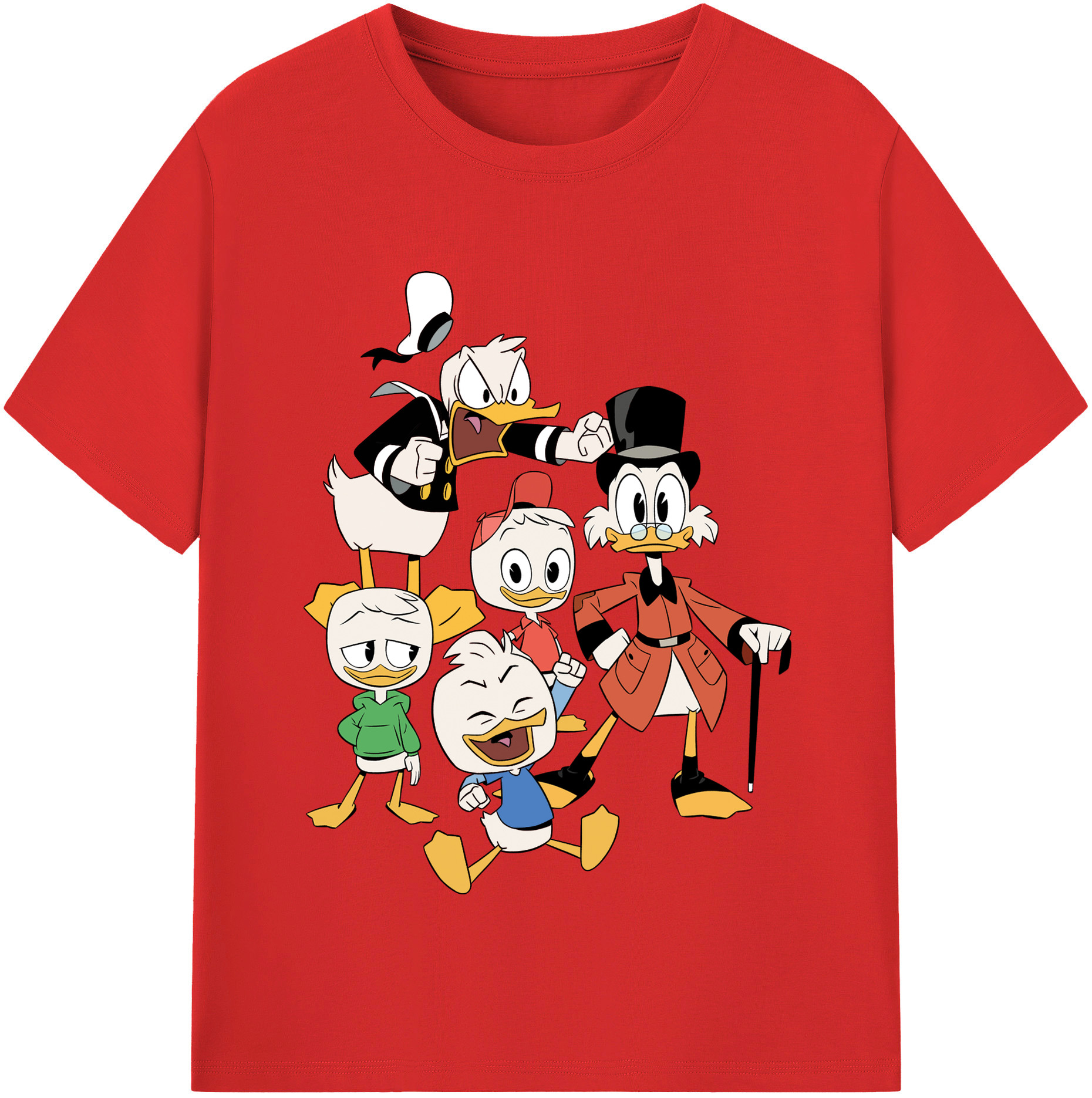（画像用） ミッキーマウス Mickey Mouse レディースカジュアルプリントTシャツ（綿100％）
