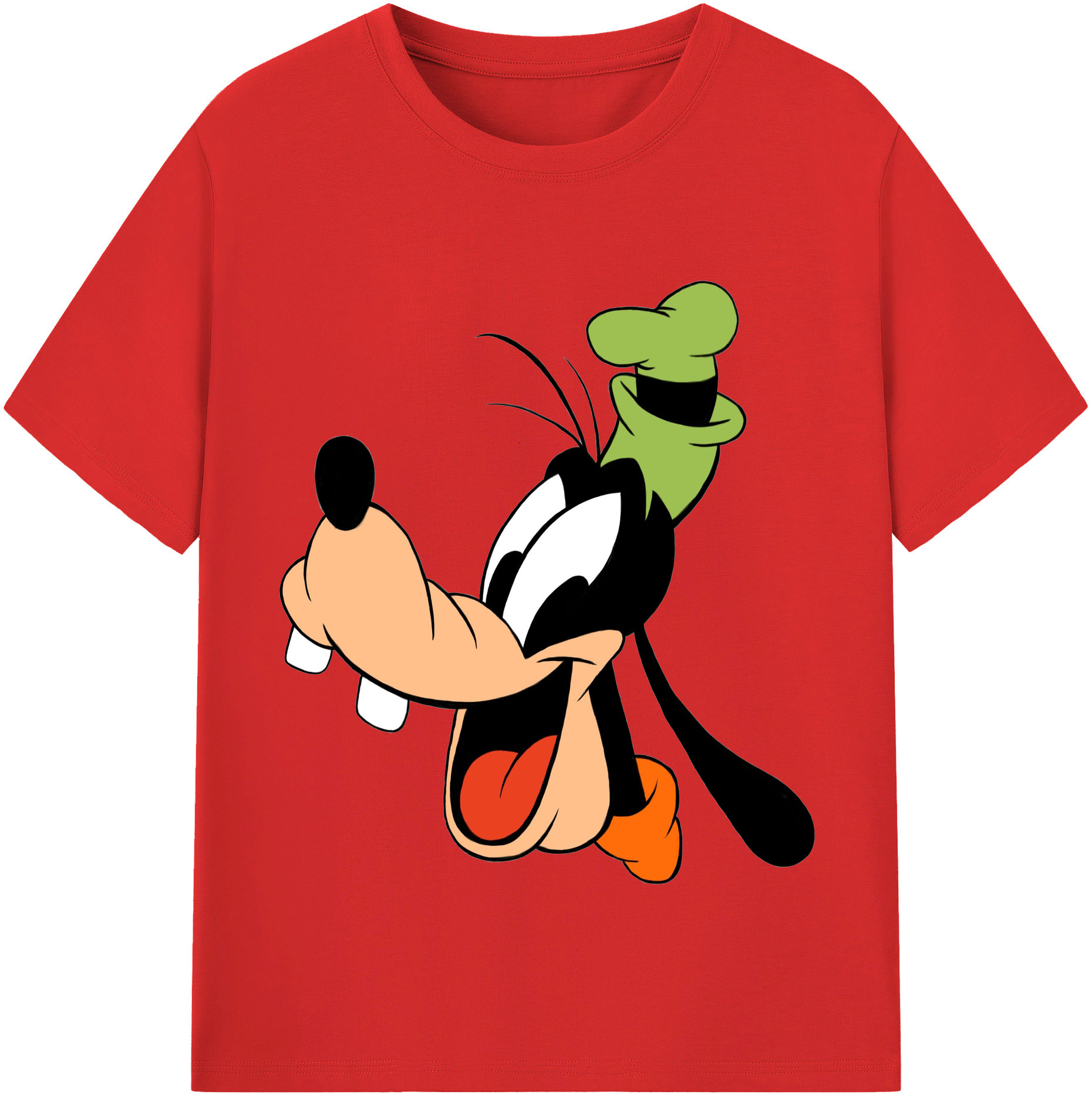 （画像用） ミッキーマウス Mickey Mouse レディースカジュアルプリントTシャツ（綿100％）