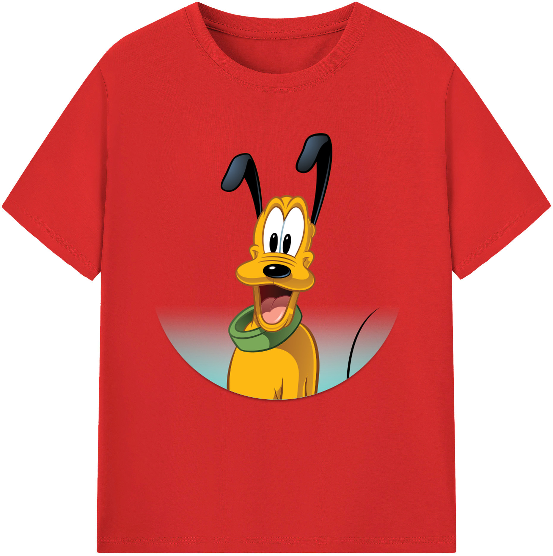 （画像用） ミッキーマウス Mickey Mouse レディースカジュアルプリントTシャツ（綿100％）