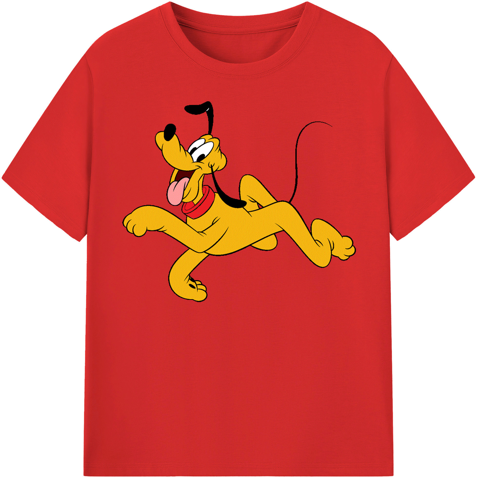 （画像用） ミッキーマウス Mickey Mouse レディースカジュアルプリントTシャツ（綿100％）