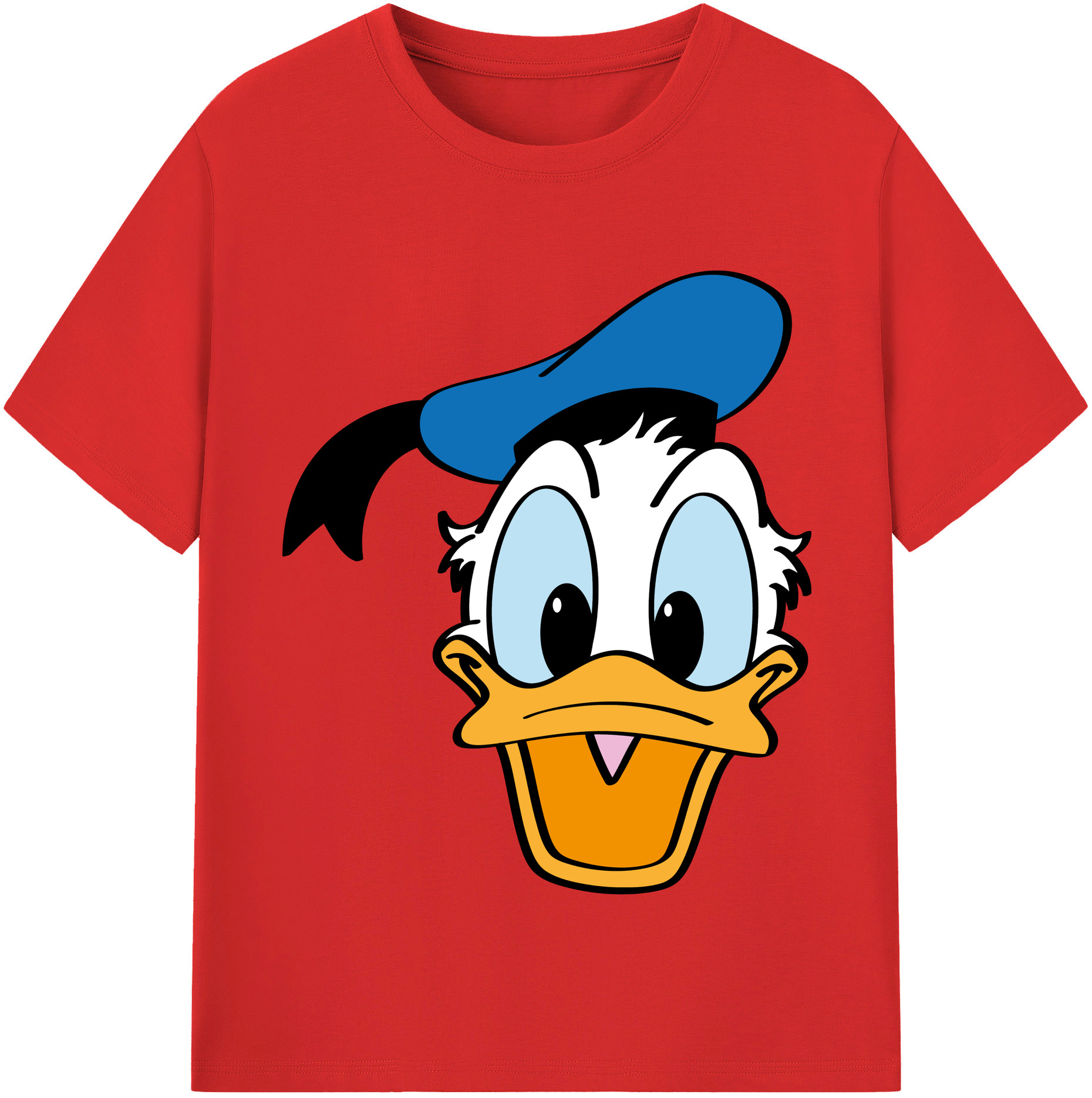 （画像用） ミッキーマウス Mickey Mouse レディースカジュアルプリントTシャツ（綿100％）