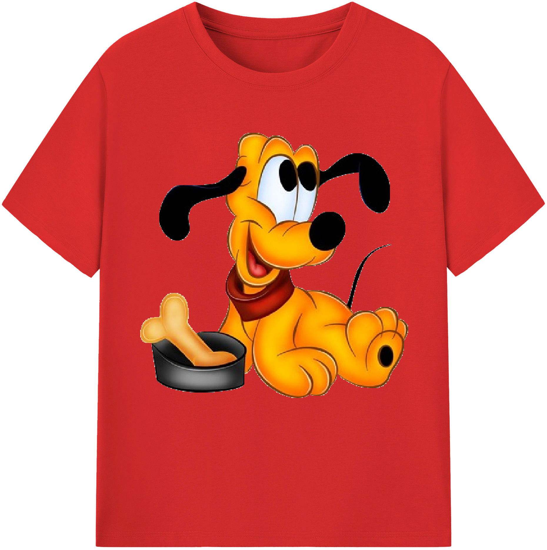 （画像用） ミッキーマウス Mickey Mouse レディースカジュアルプリントTシャツ（綿100％）