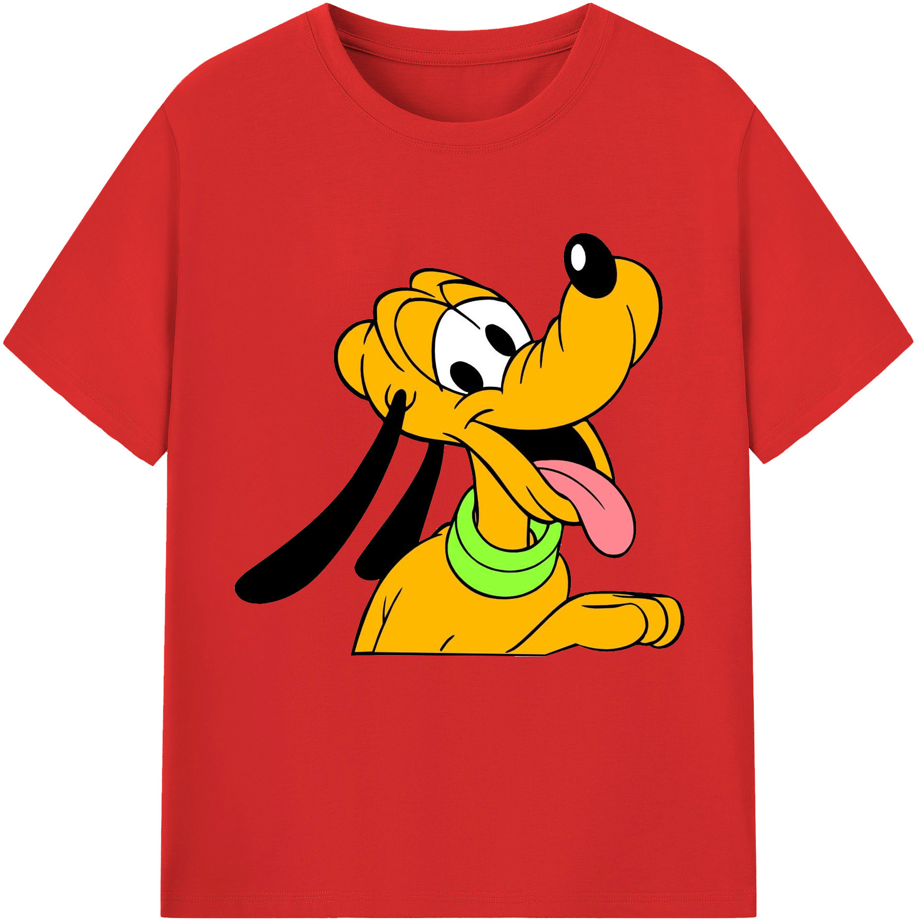 （画像用） ミッキーマウス Mickey Mouse レディースカジュアルプリントTシャツ（綿100％）