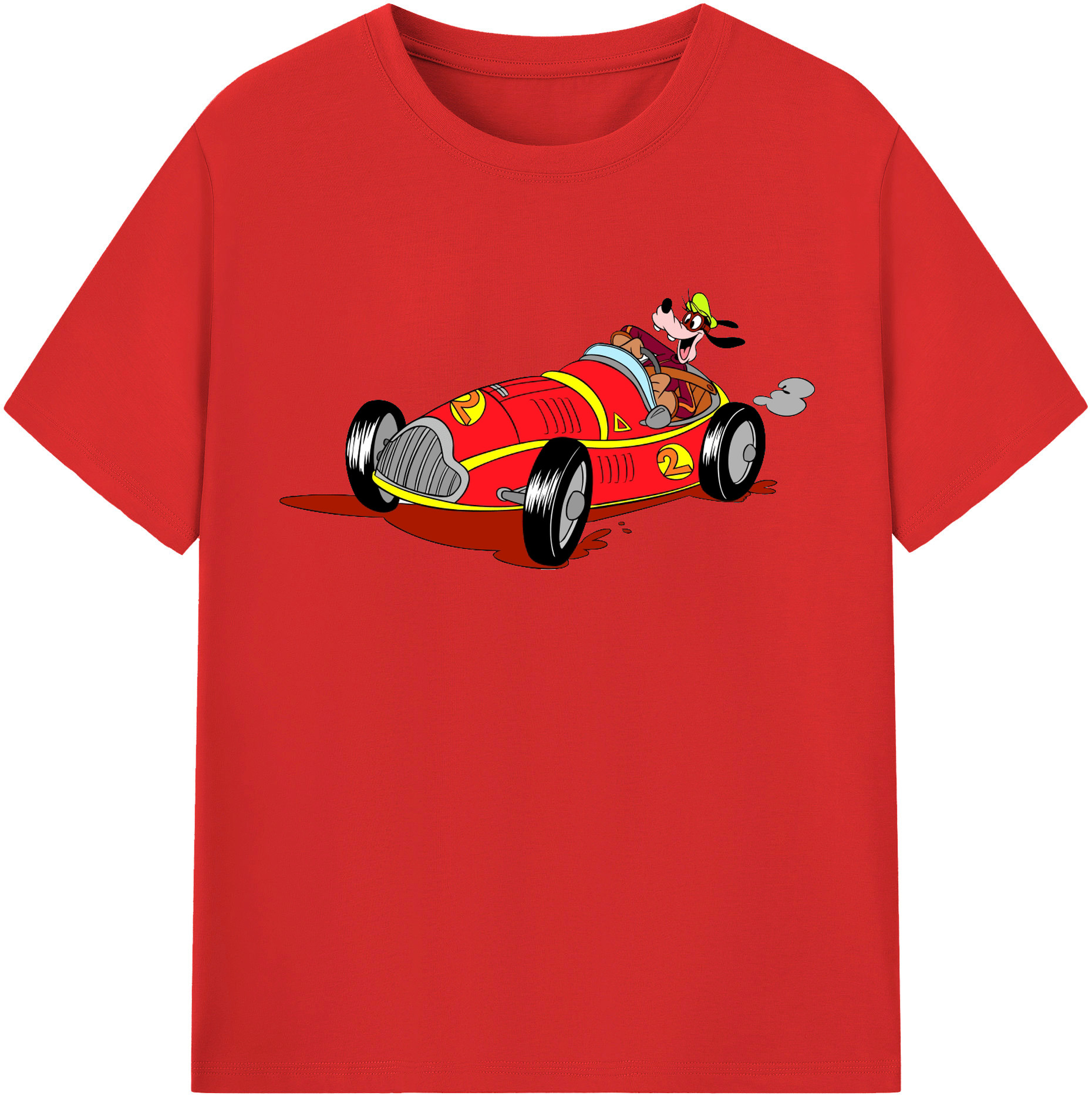 （画像用） ミッキーマウス Mickey Mouse レディースカジュアルプリントTシャツ（綿100％）