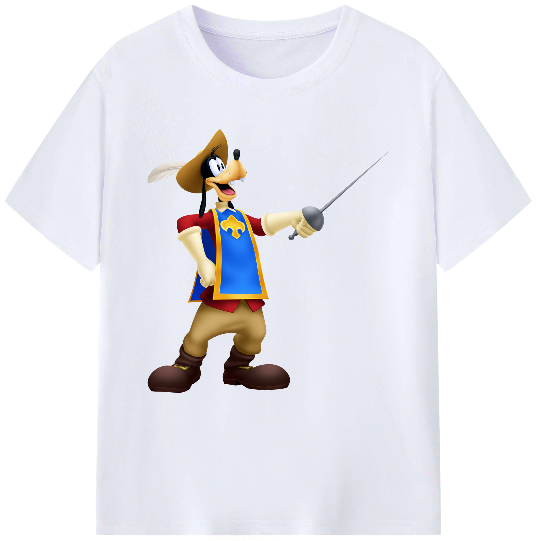 （画像用） ミッキーマウス Mickey Mouse レディースカジュアルプリントTシャツ（綿100％）