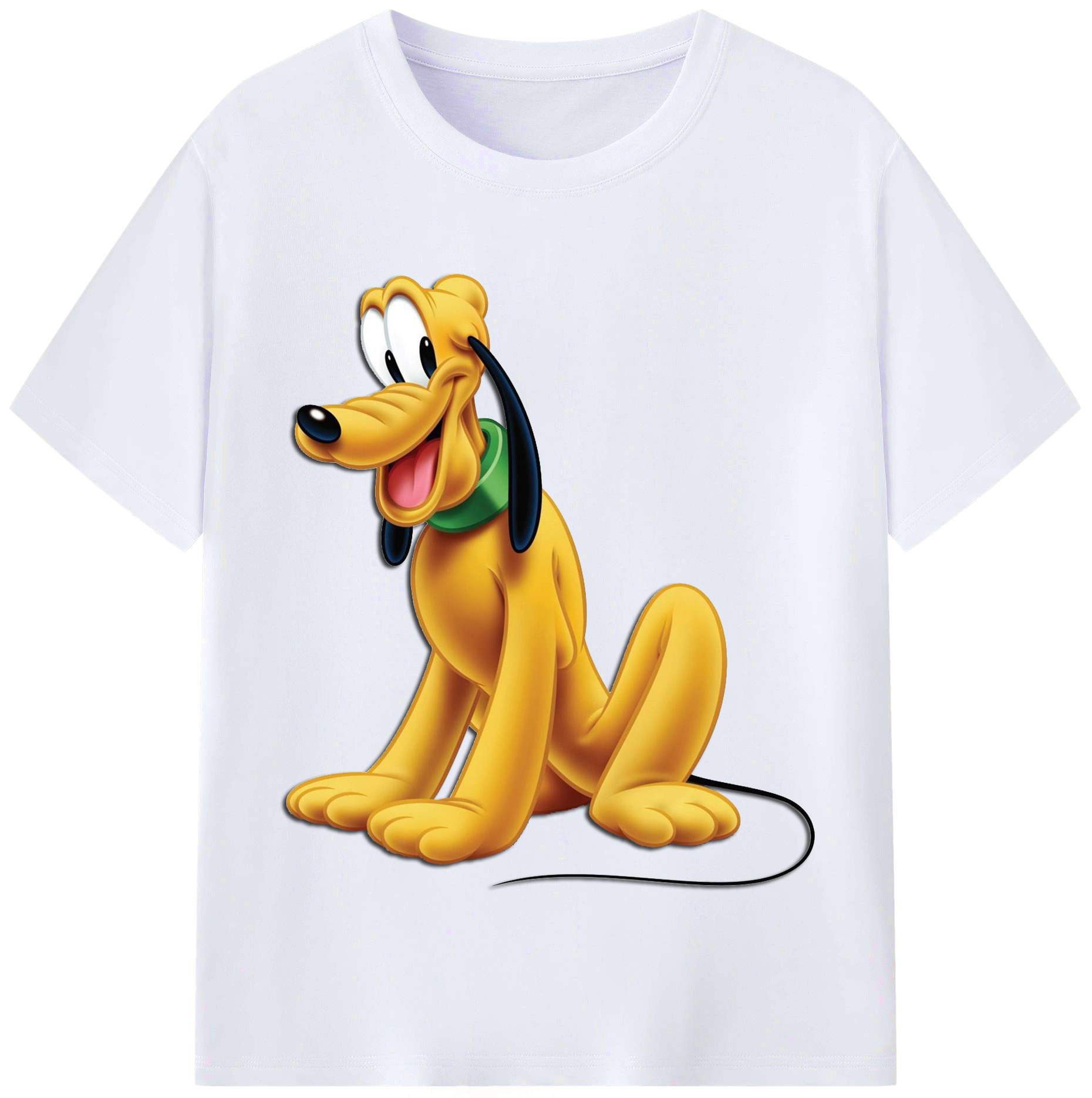 （画像用） ミッキーマウス Mickey Mouse レディースカジュアルプリントTシャツ（綿100％）
