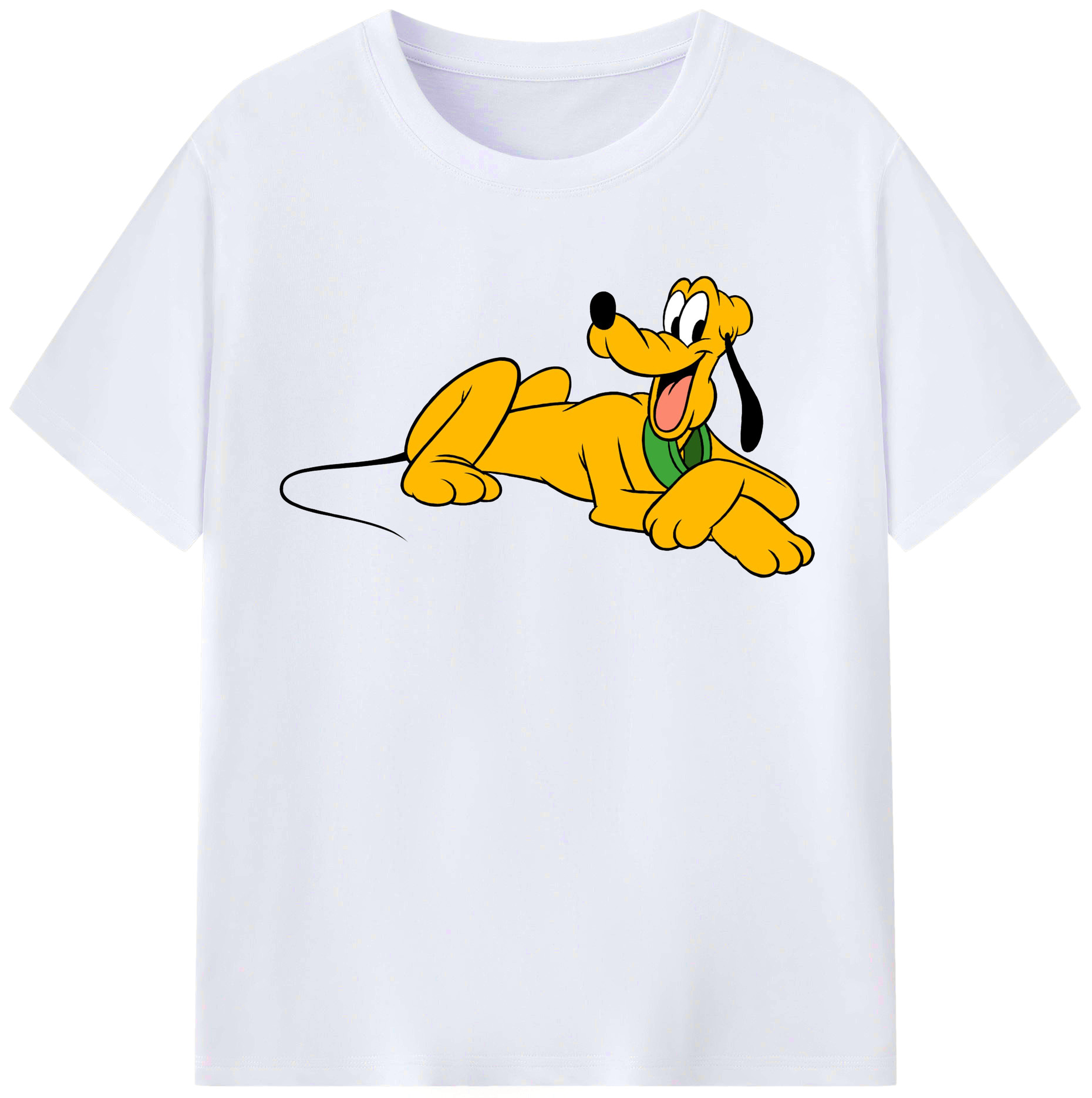 （画像用） ミッキーマウス Mickey Mouse レディースカジュアルプリントTシャツ（綿100％）