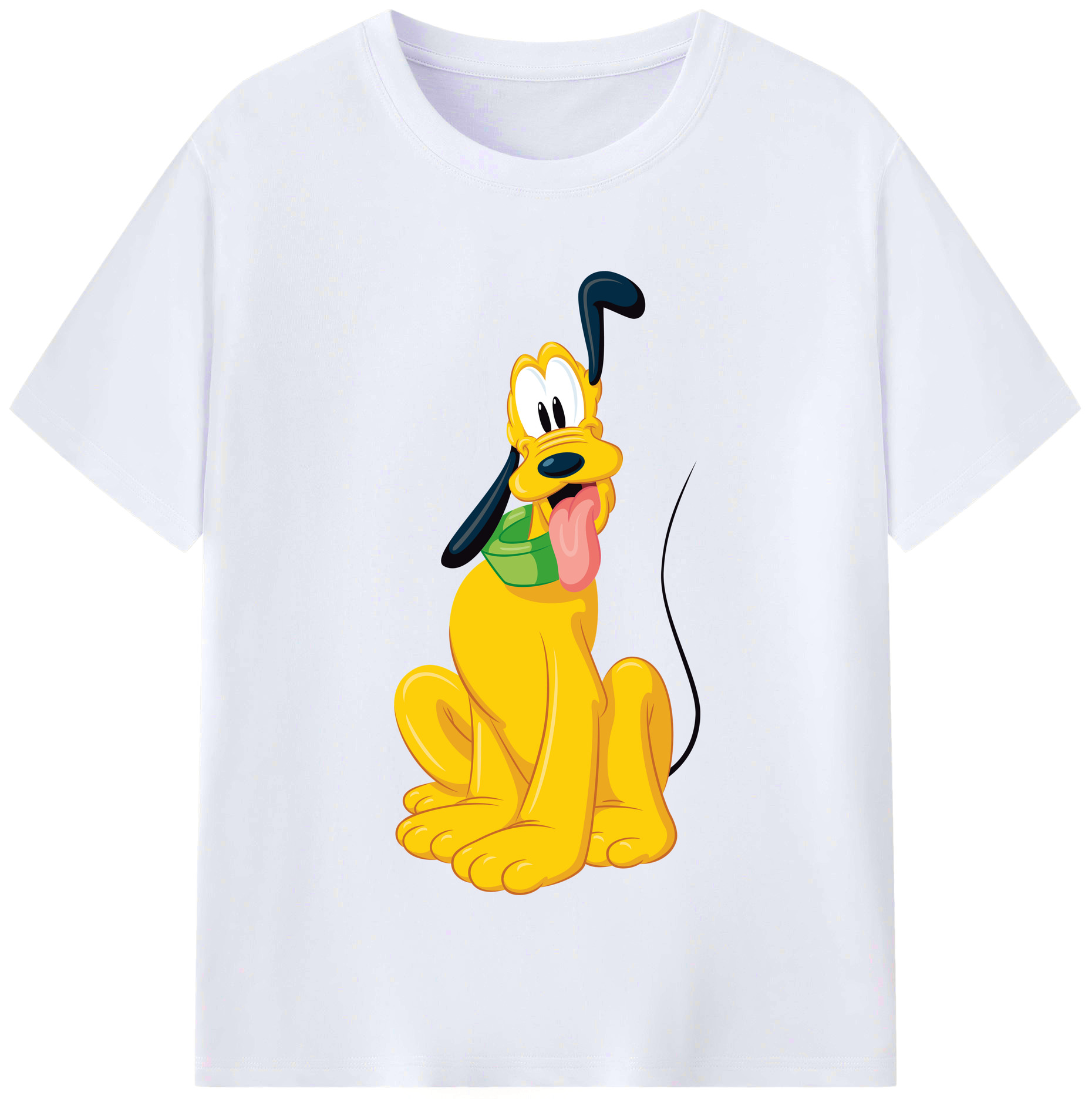 （画像用） ミッキーマウス Mickey Mouse レディースカジュアルプリントTシャツ（綿100％）