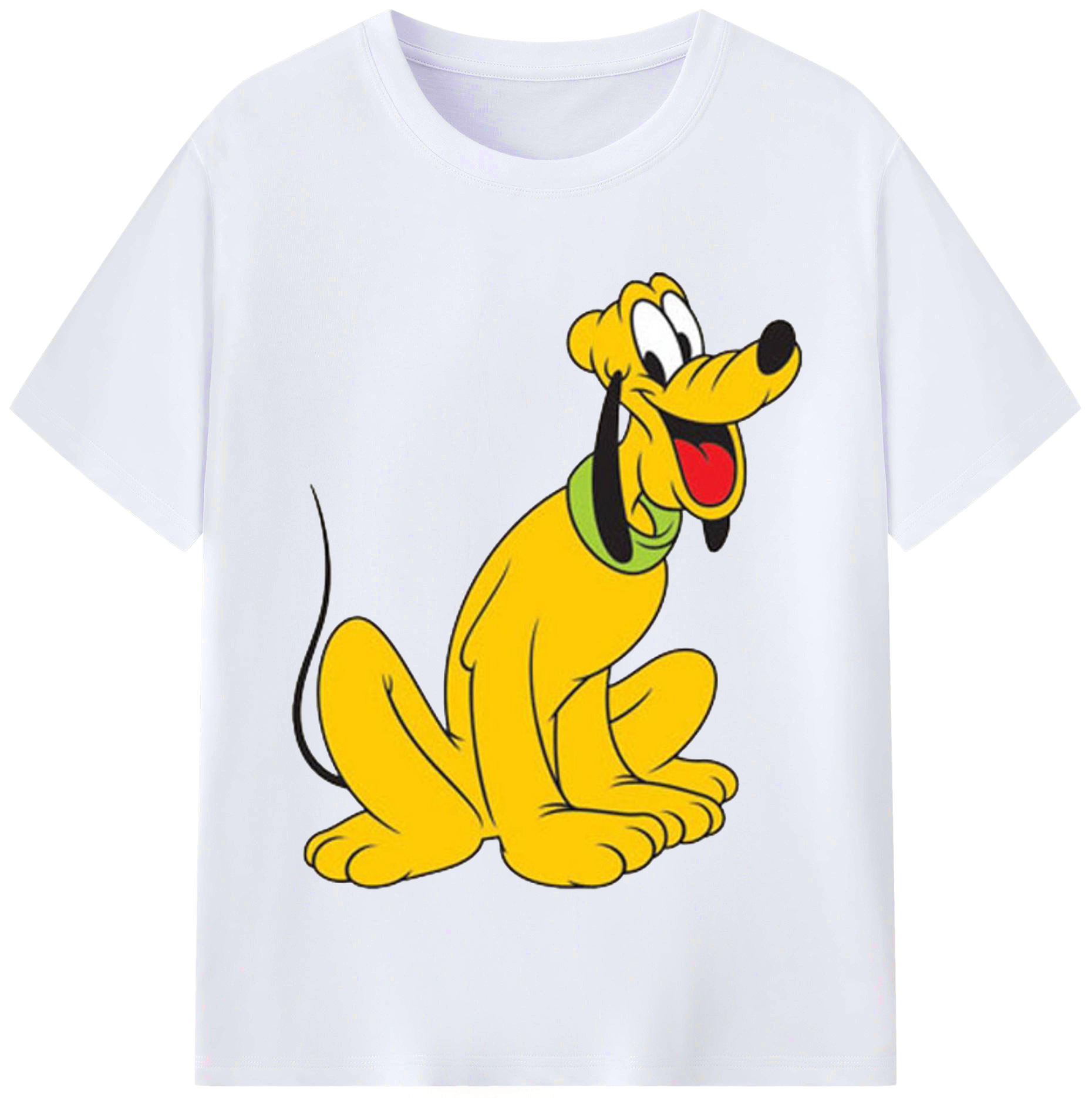 （画像用） ミッキーマウス Mickey Mouse レディースカジュアルプリントTシャツ（綿100％）